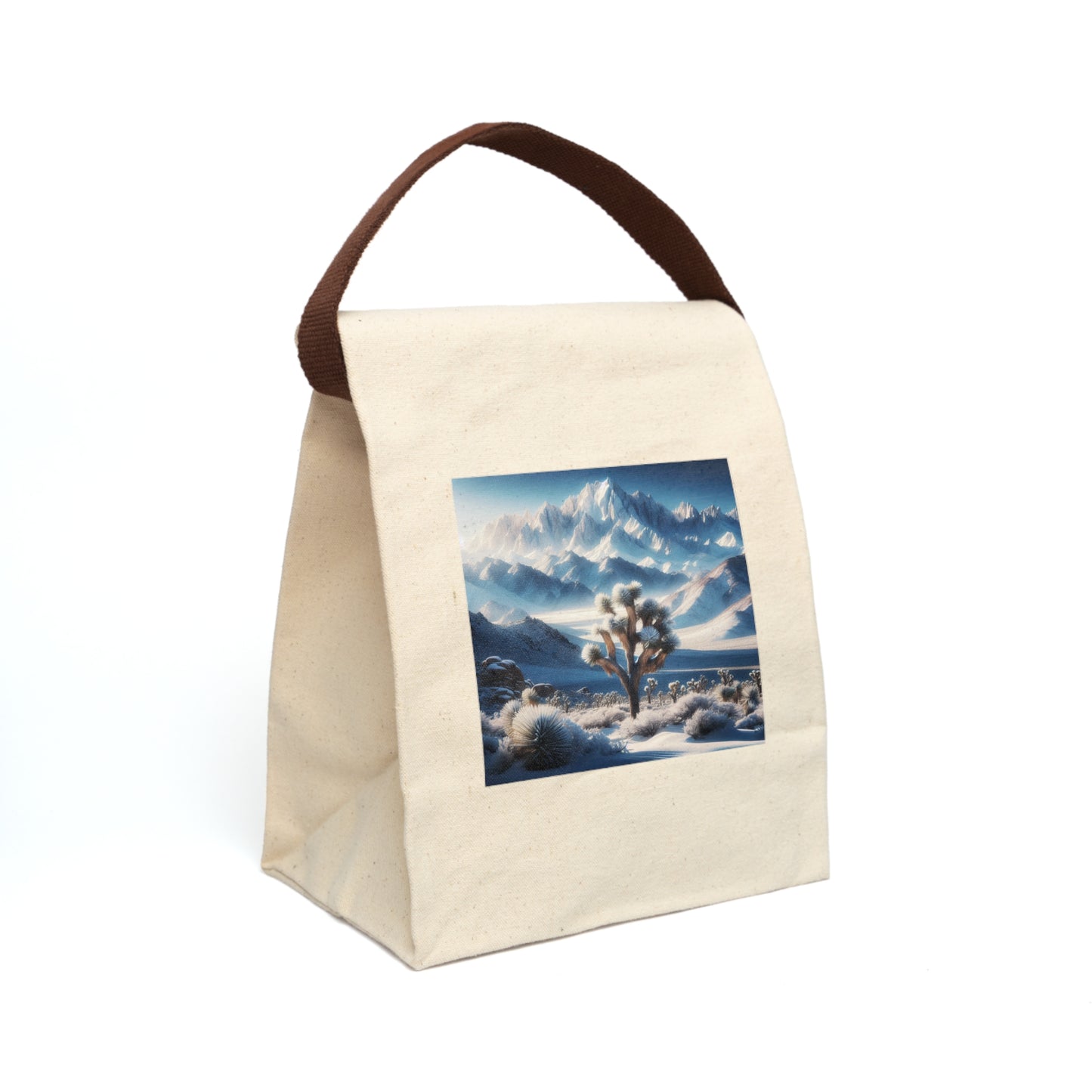 Canvas Lunch Bag With Strap