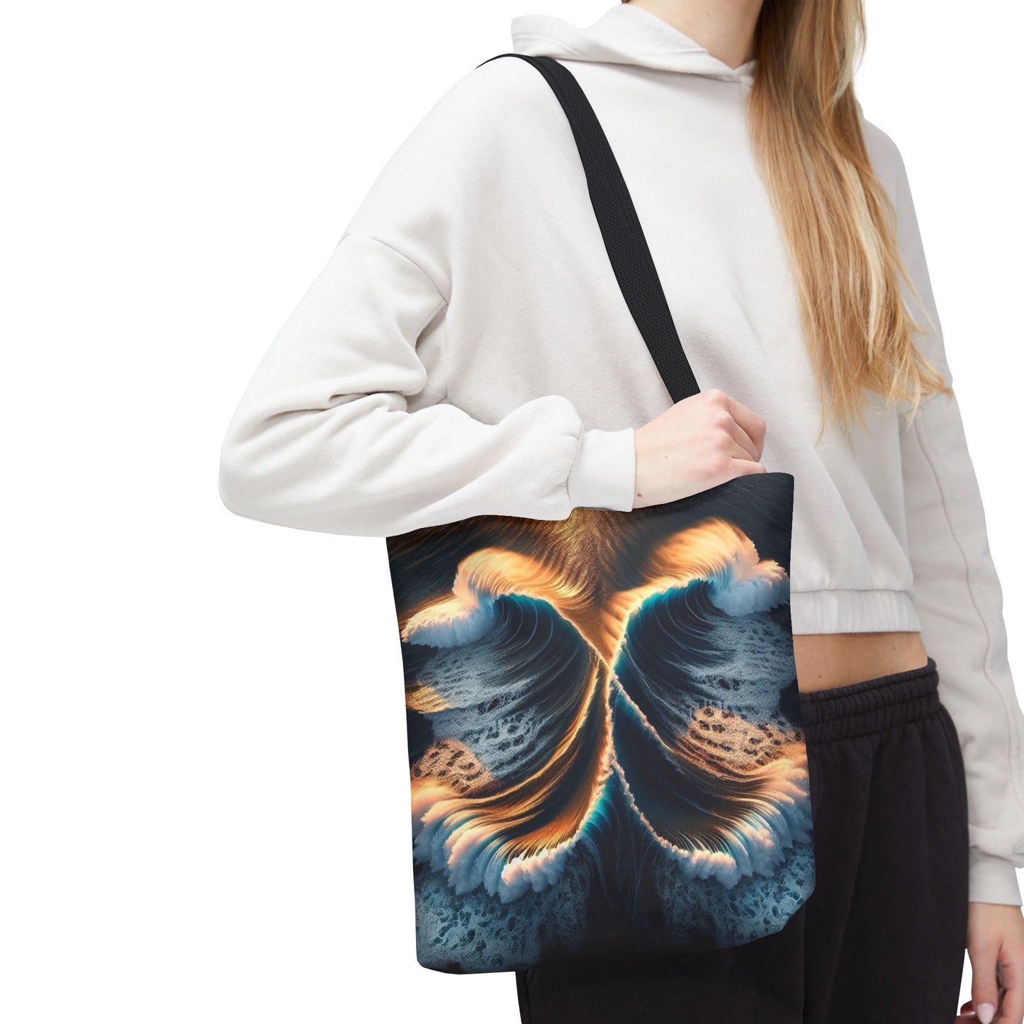 WAVES Tote Bag (AOP)