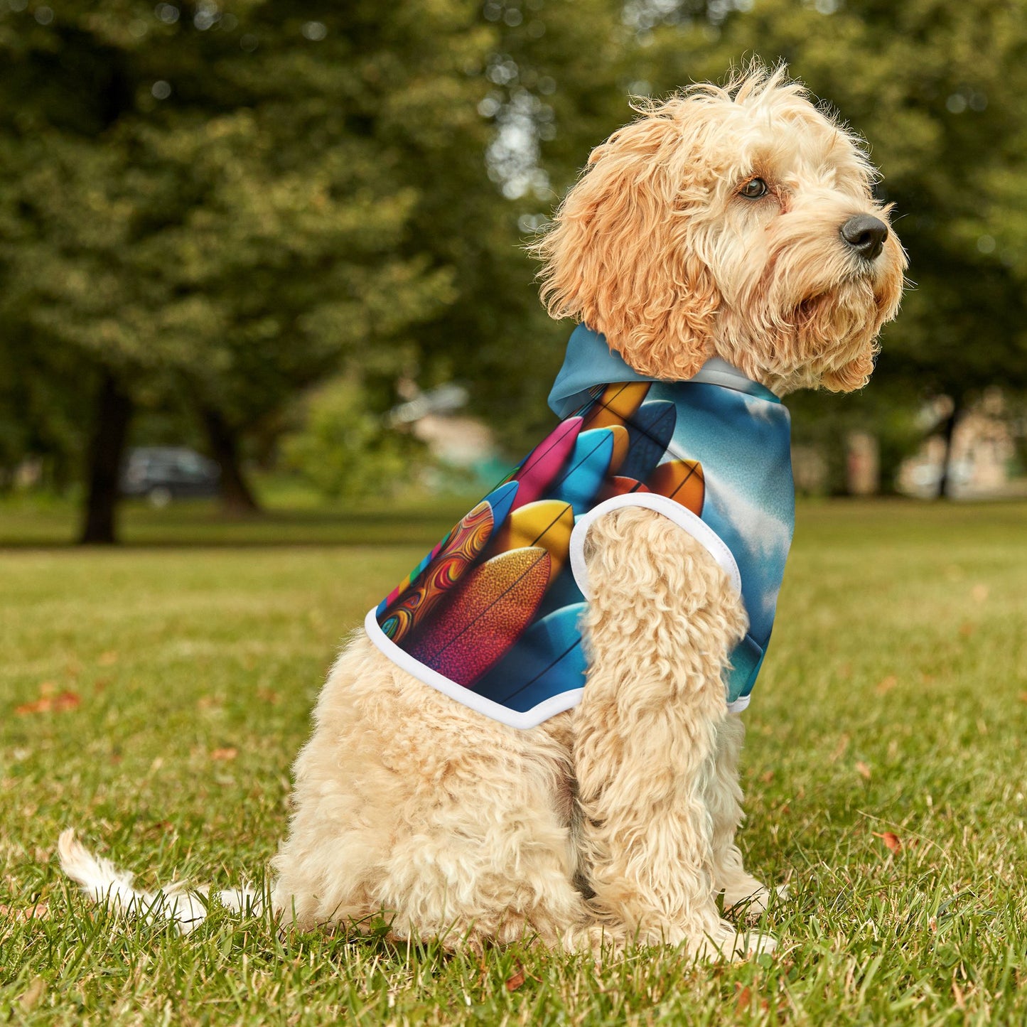 surfboards Pet Hoodie