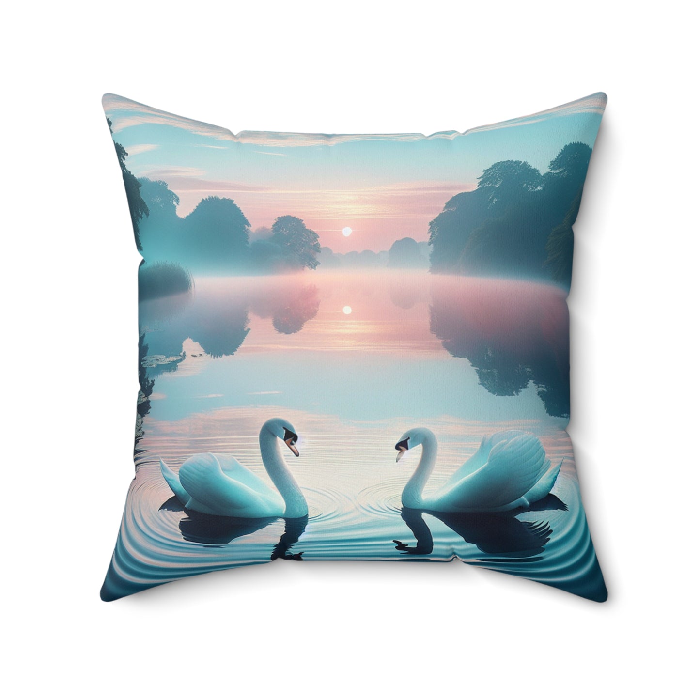 Spun Polyester Square Pillow