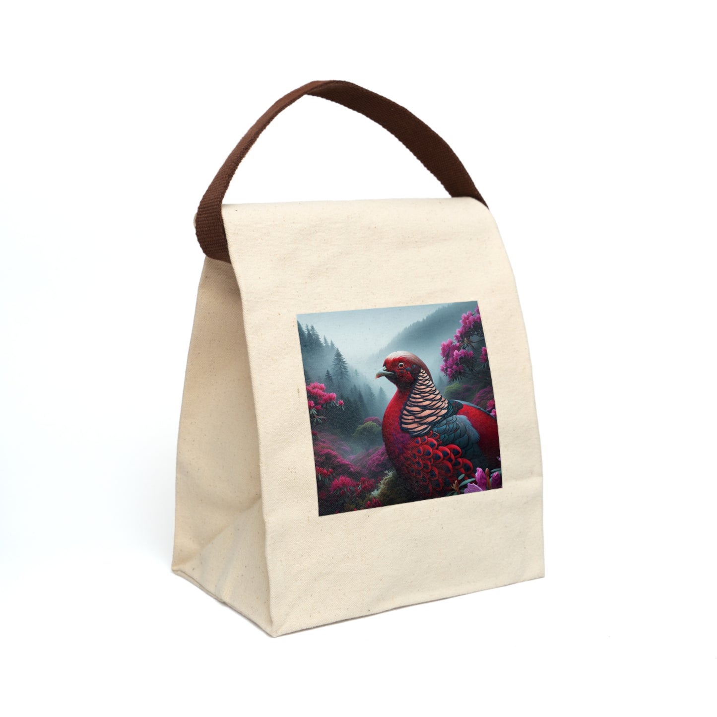 Canvas Lunch Bag With Strap