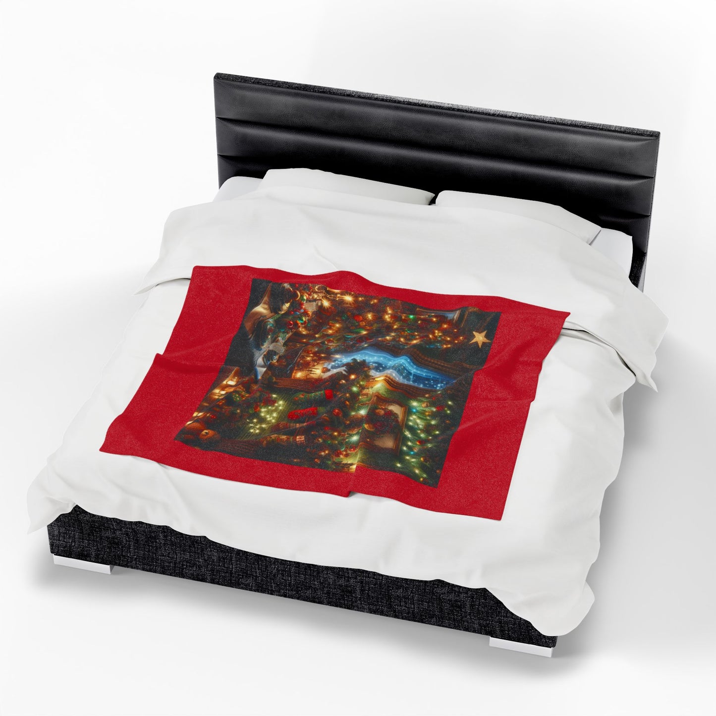 CHRISTMAS Velveteen Plush Blanket