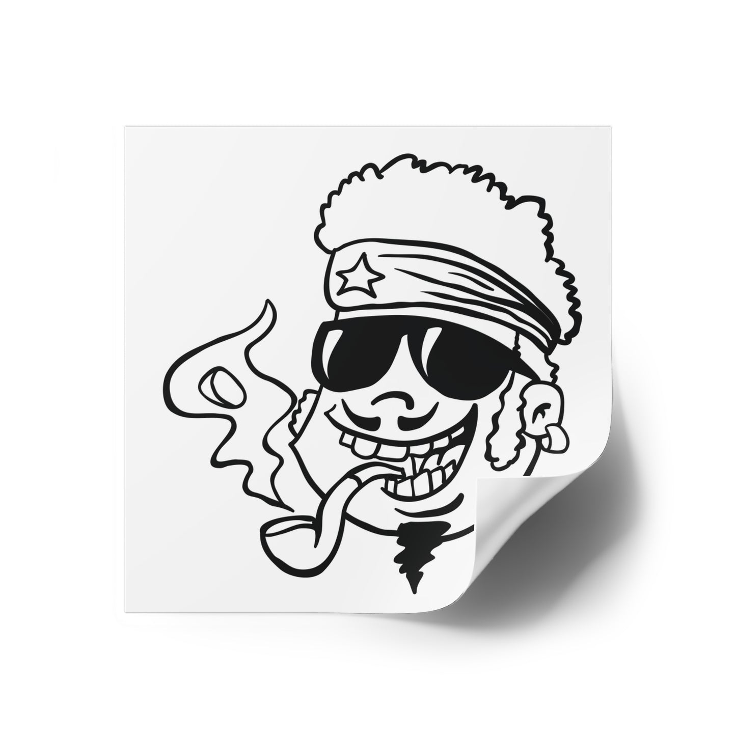 Square Stickers, Indoor\Outdoor
