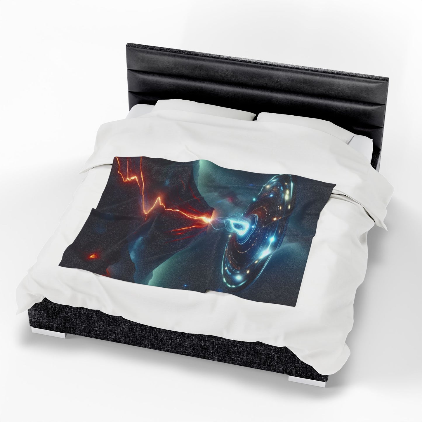 UFO Velveteen Plush Blanket
