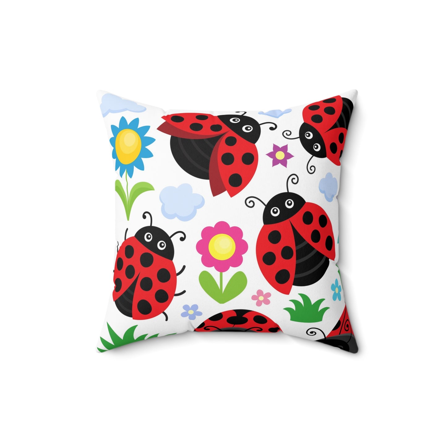 Spun Polyester Square Pillow