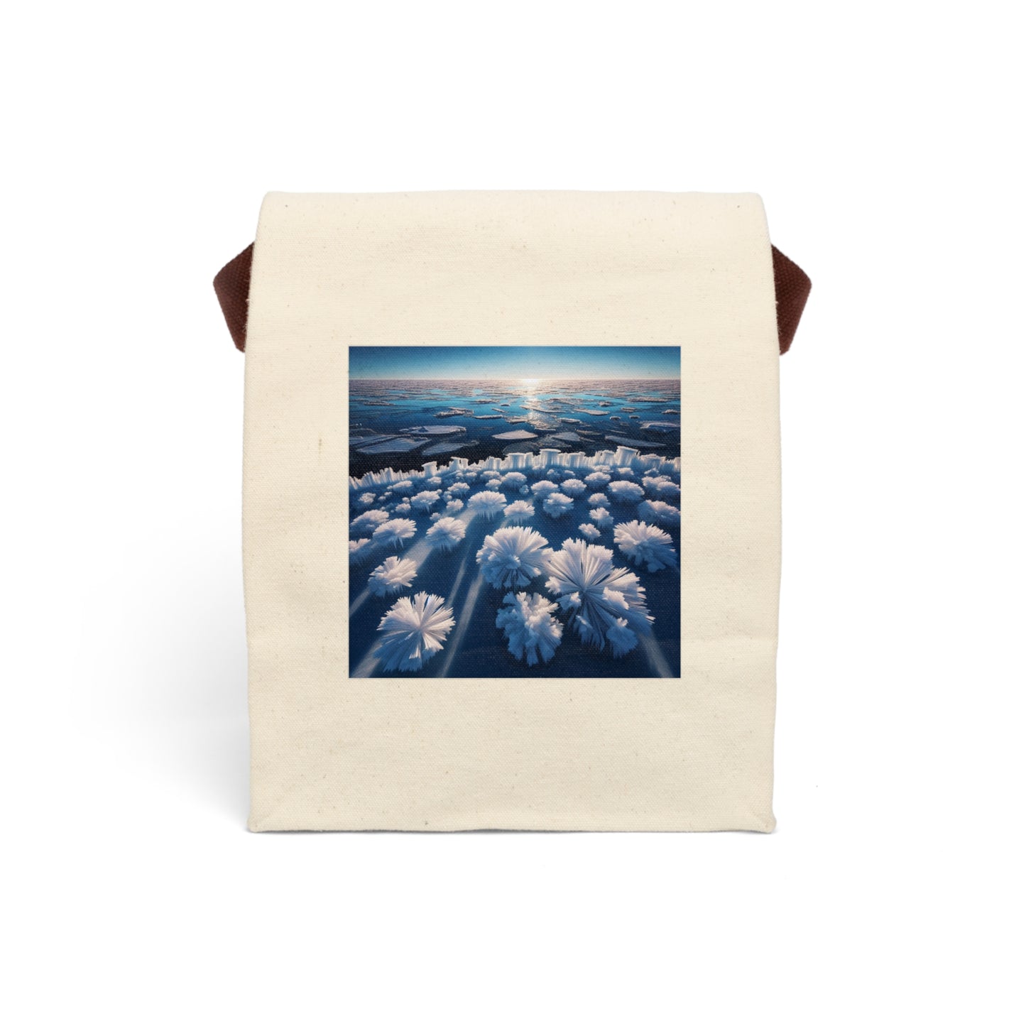 Canvas Lunch Bag With Strap