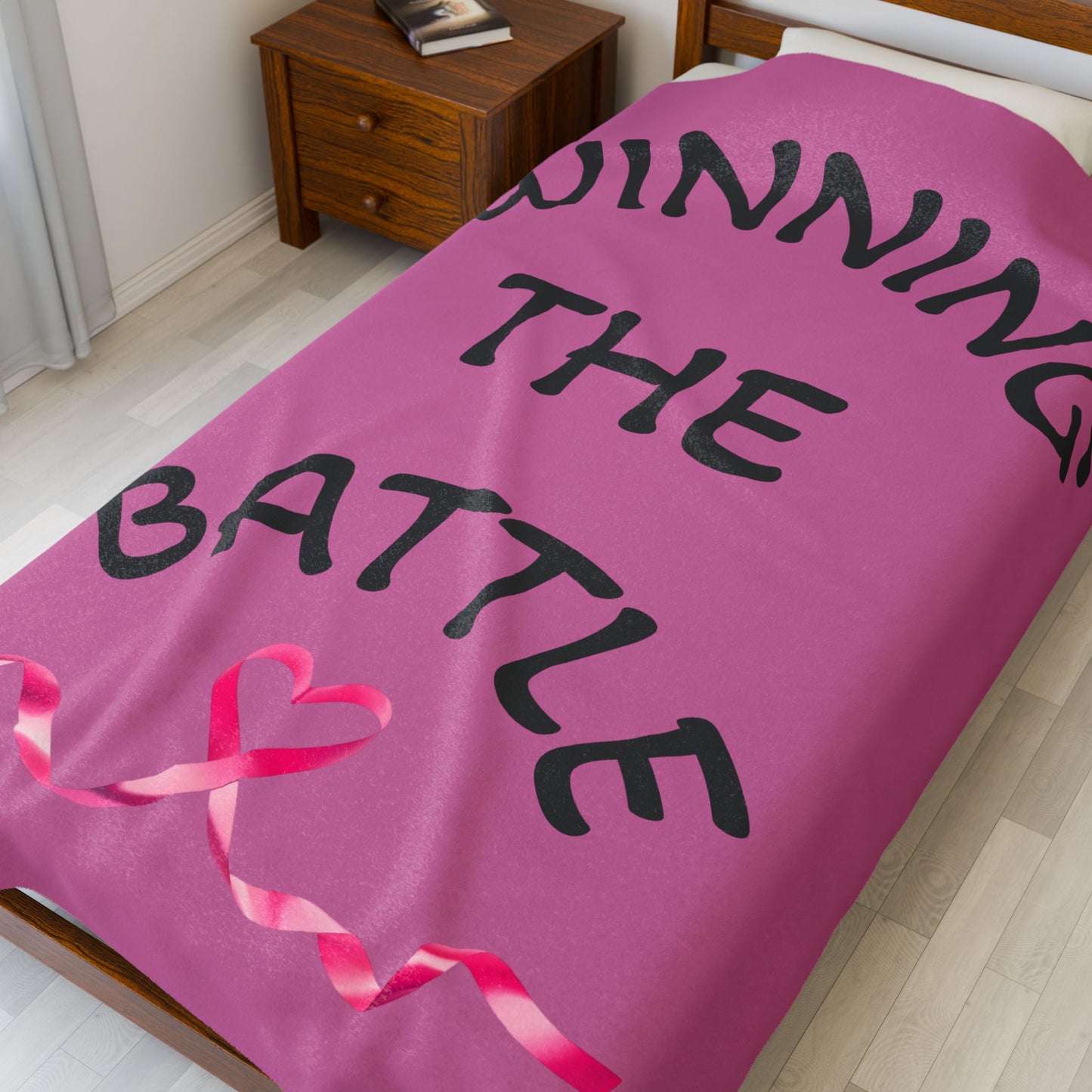 WINNING THE BATTLE blanket