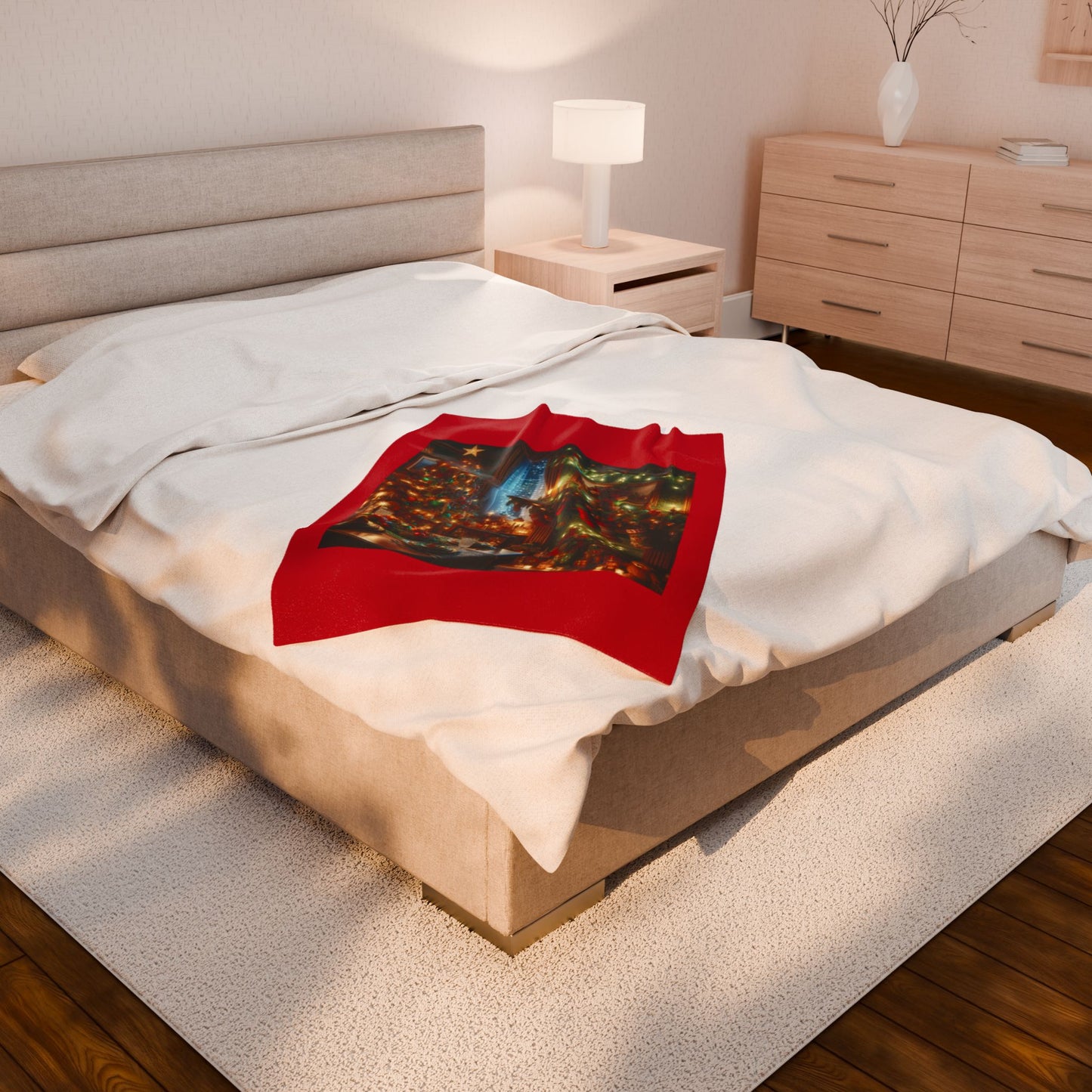 CHRISTMAS Velveteen Plush Blanket