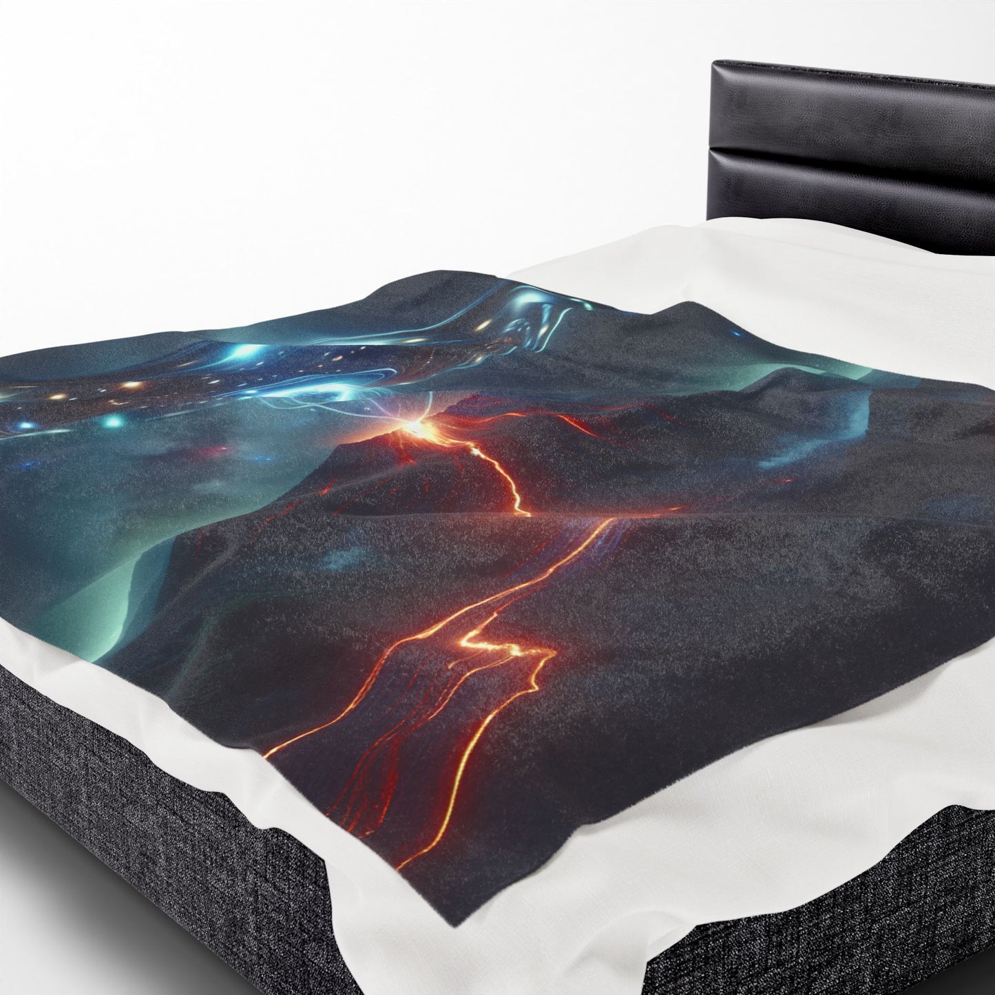 UFO Velveteen Plush Blanket