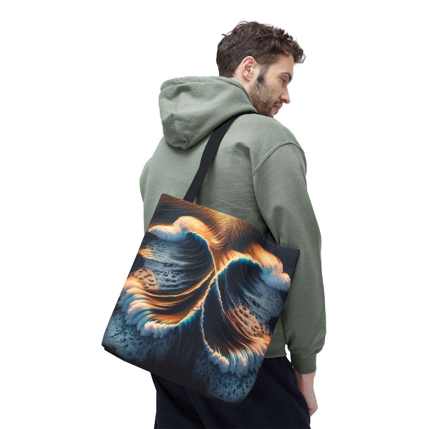 WAVES Tote Bag (AOP)