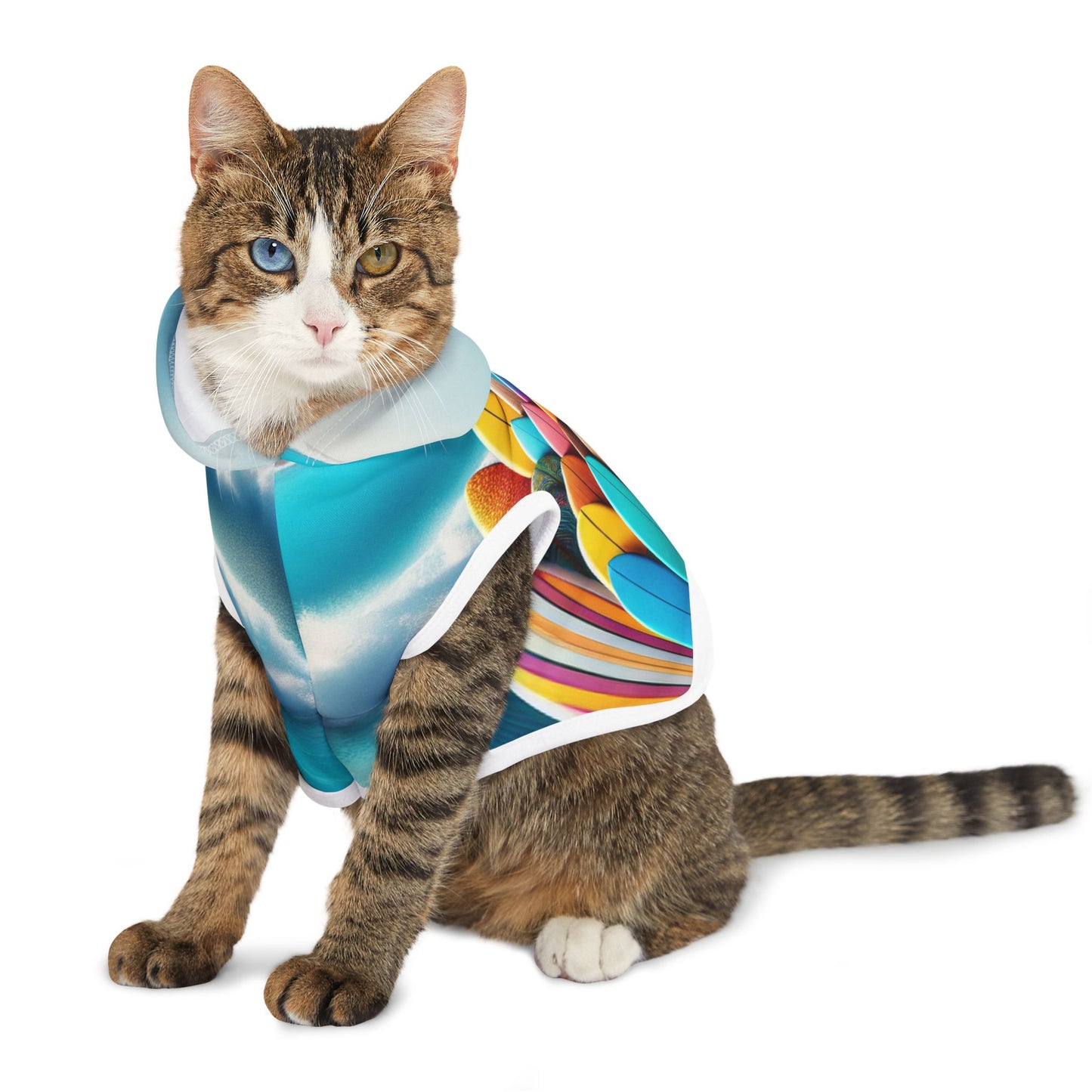 surfboards Pet Hoodie