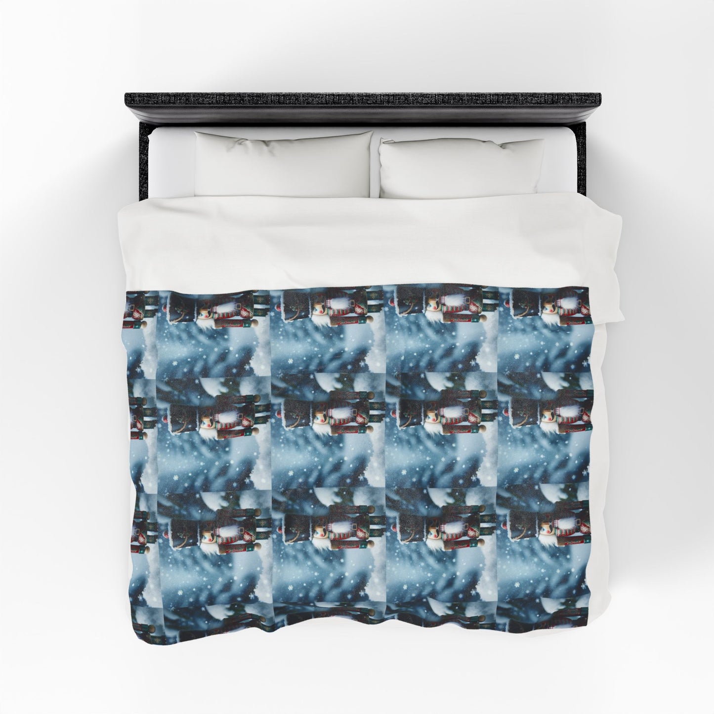NUTCRACKER Velveteen Plush Blanket