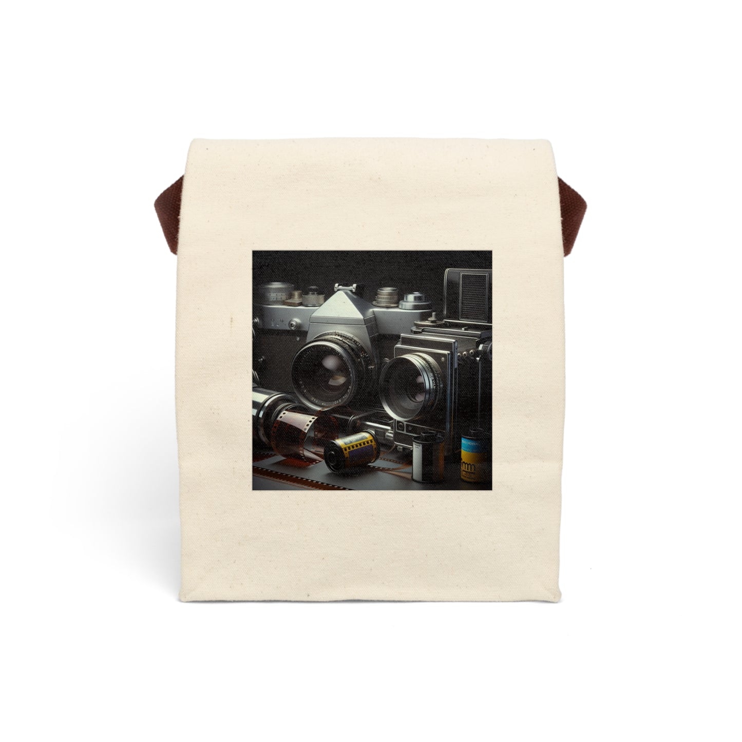 Canvas Lunch Bag With Strap