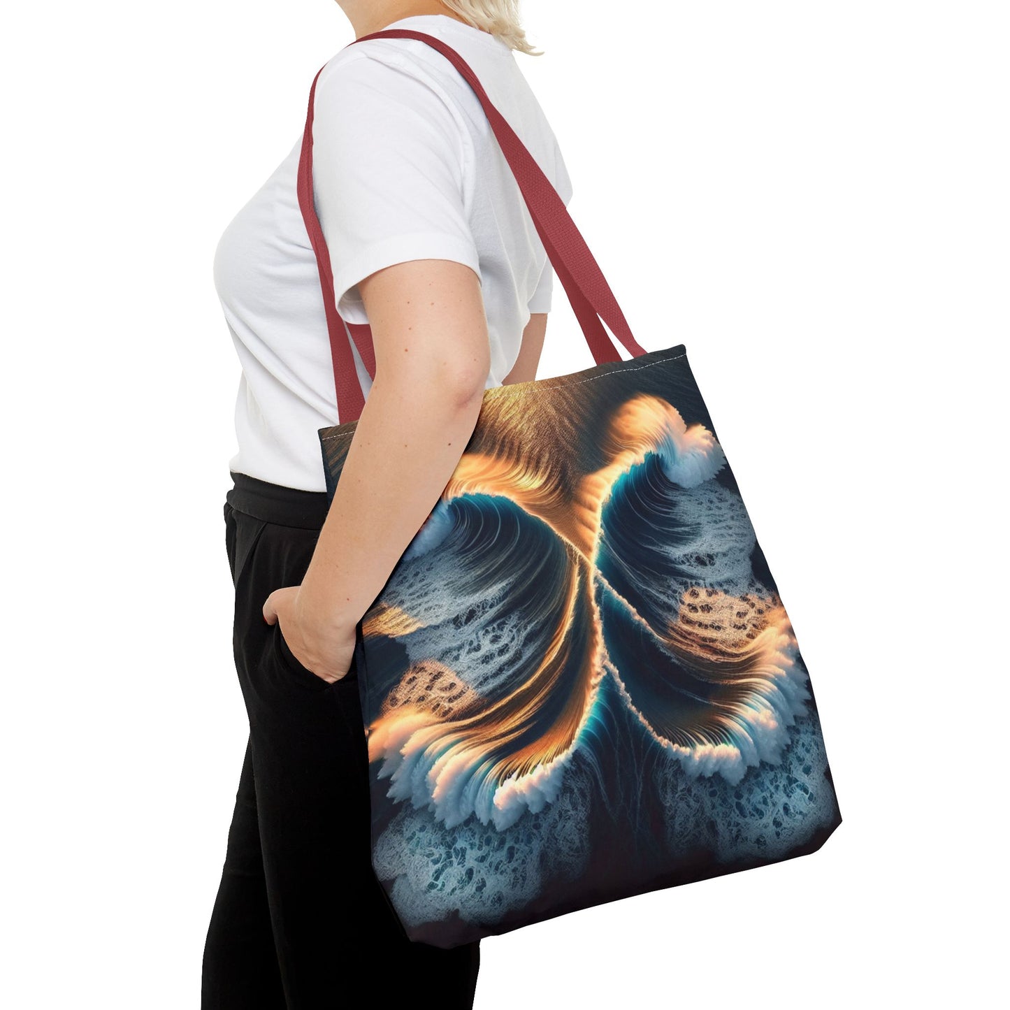 WAVES Tote Bag (AOP)