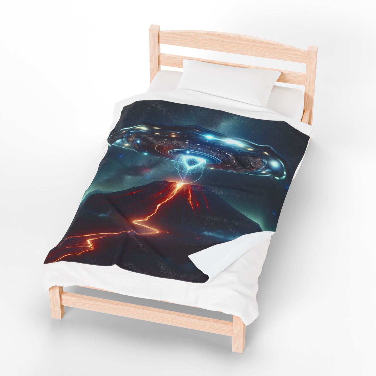 UFO Velveteen Plush Blanket