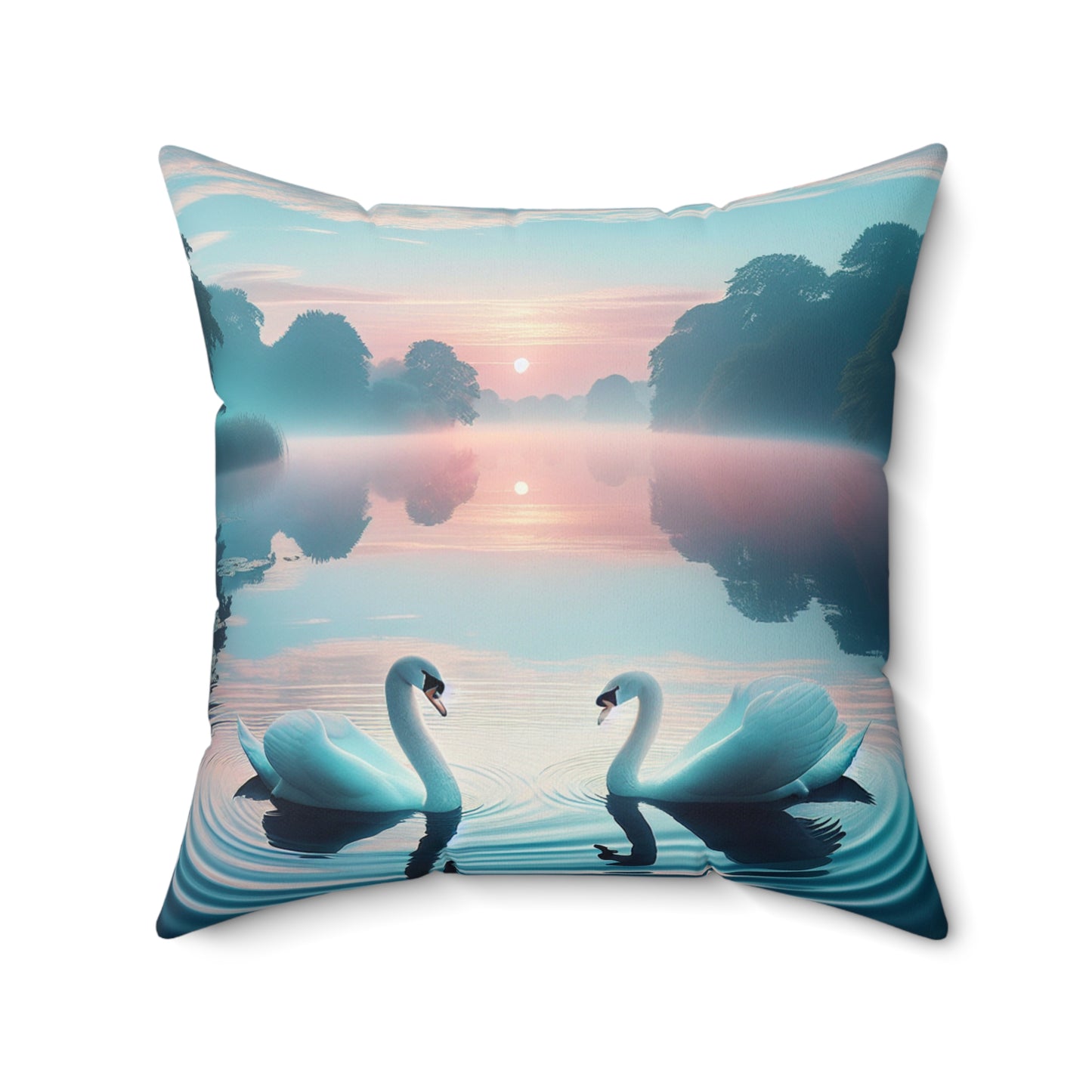 Spun Polyester Square Pillow
