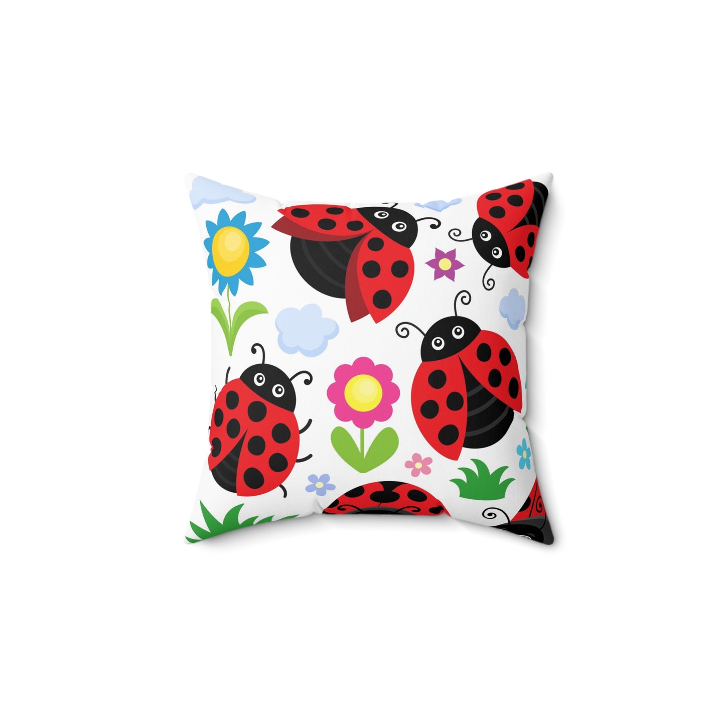 Spun Polyester Square Pillow