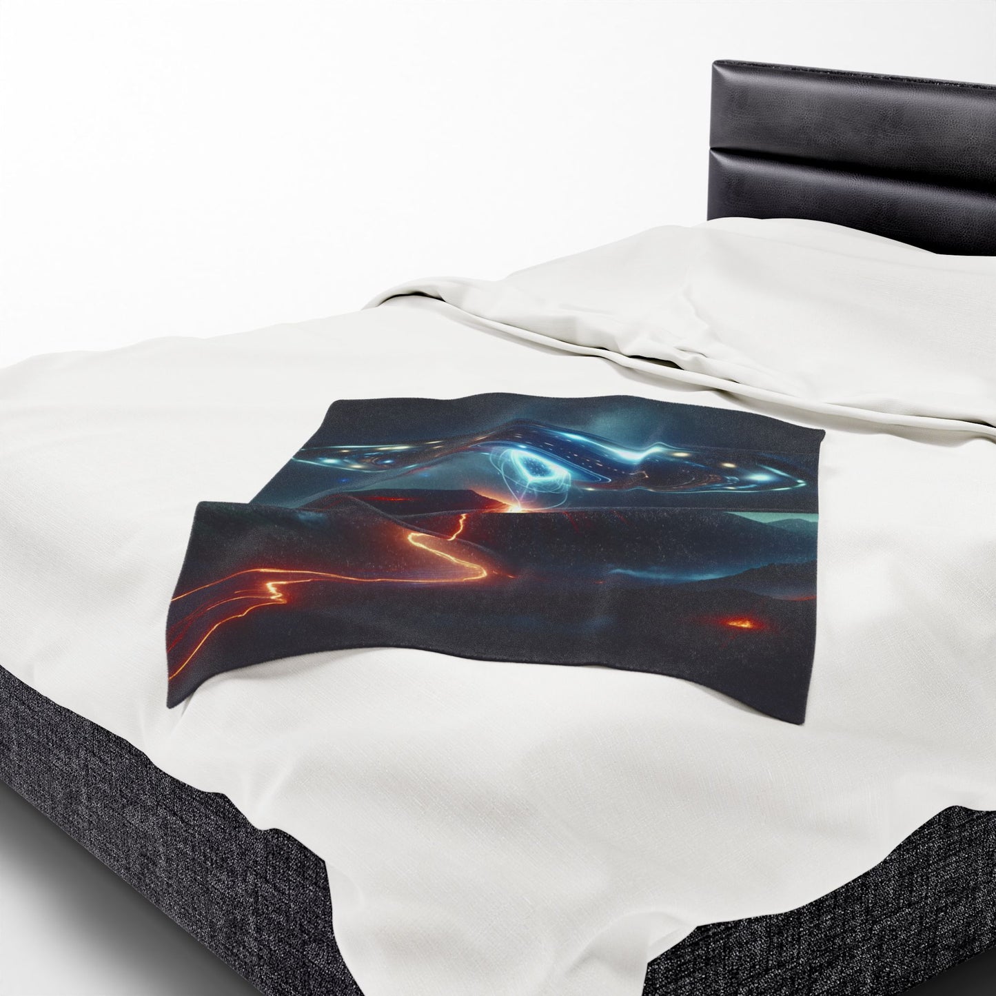 UFO Velveteen Plush Blanket