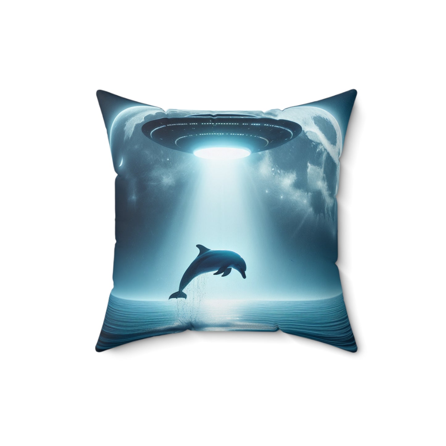 Spun Polyester Square Pillow