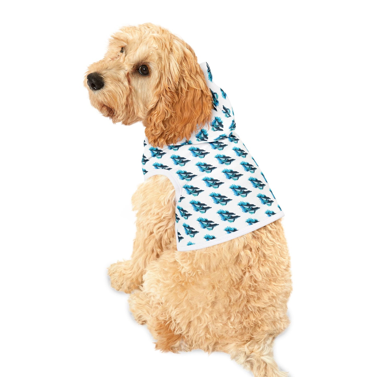 DOLPHIN DESIGN Pet Hoodie