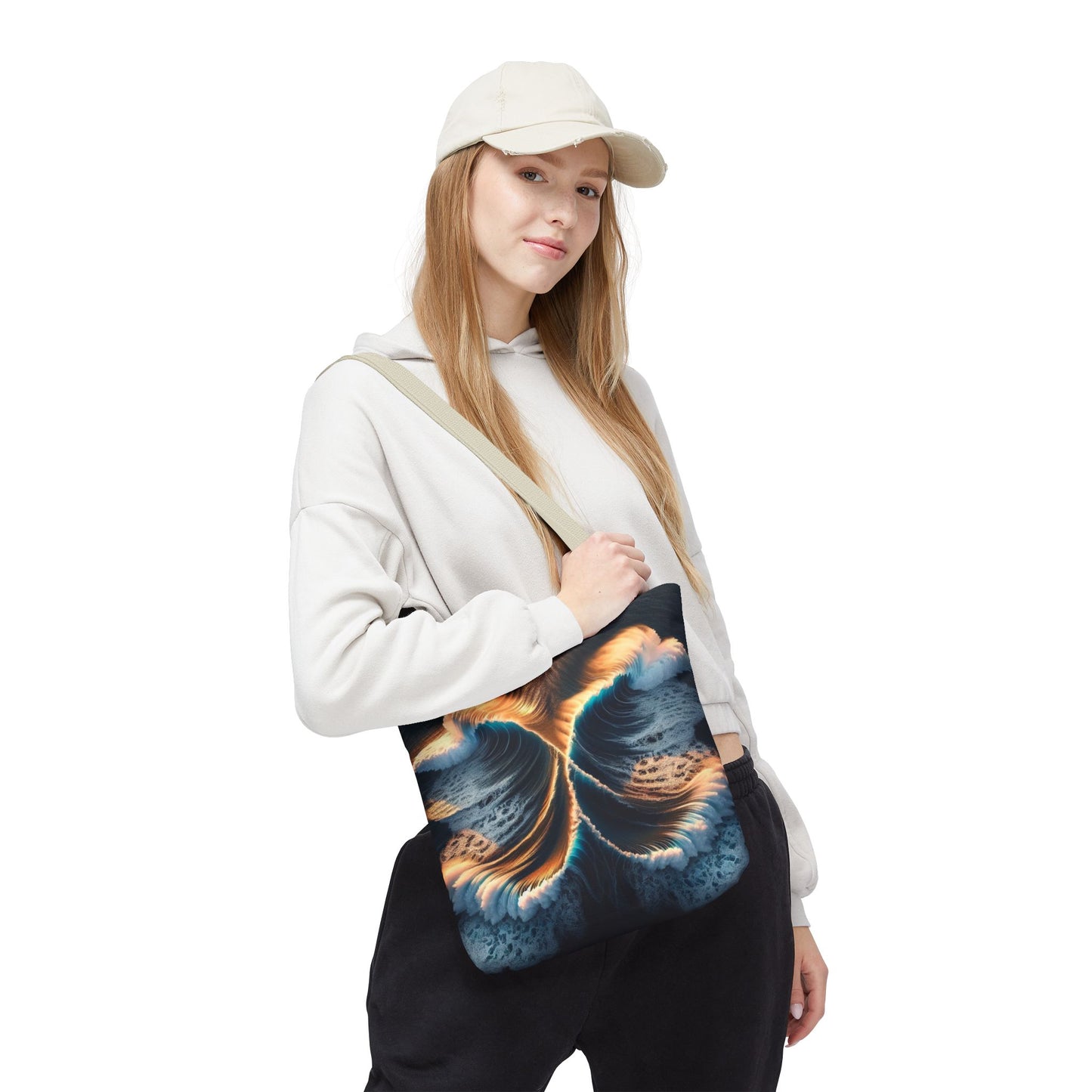 WAVES Tote Bag (AOP)