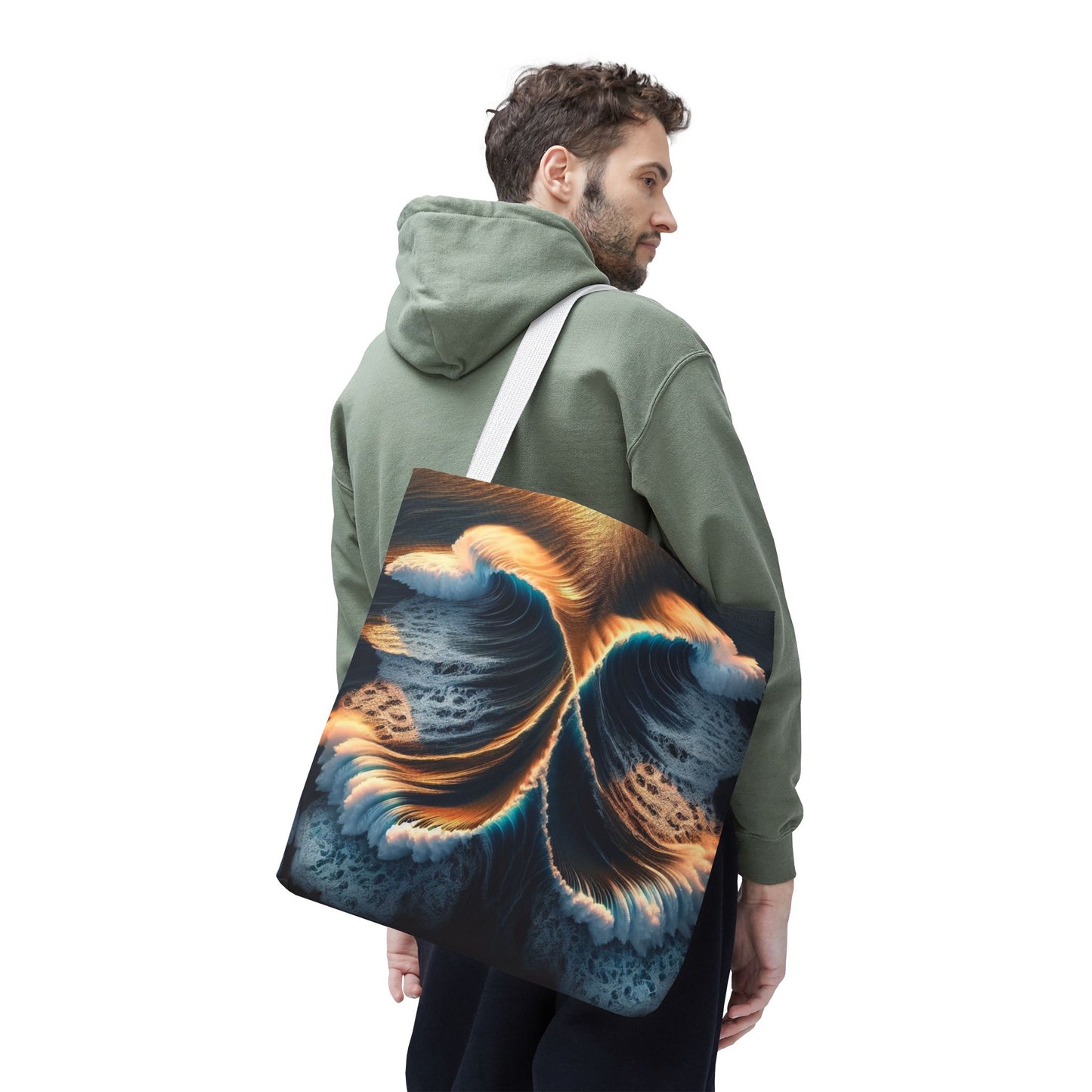 WAVES Tote Bag (AOP)
