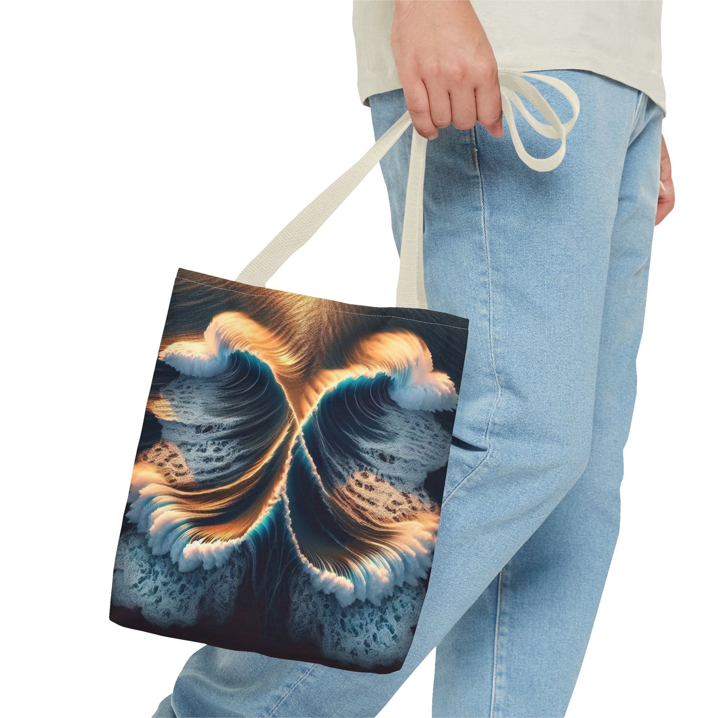 WAVES Tote Bag (AOP)
