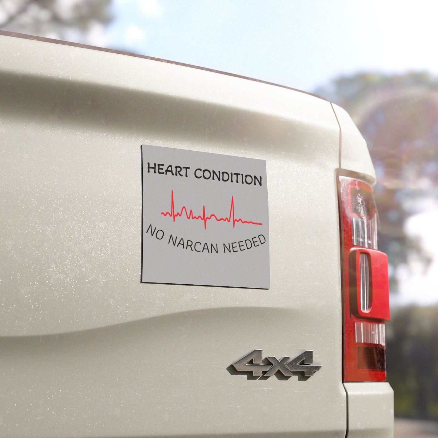 HEART CONDITION Car Magnets