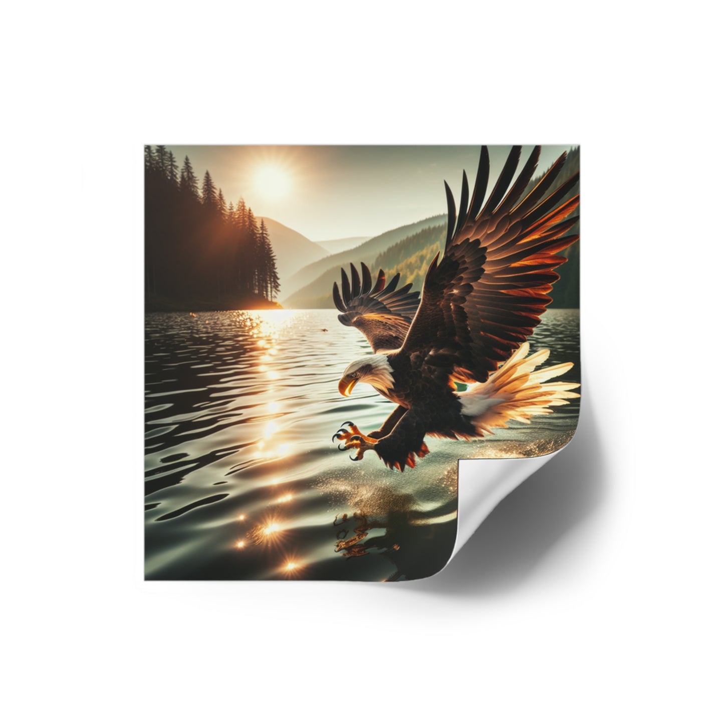 Square Stickers, Indoor\Outdoor