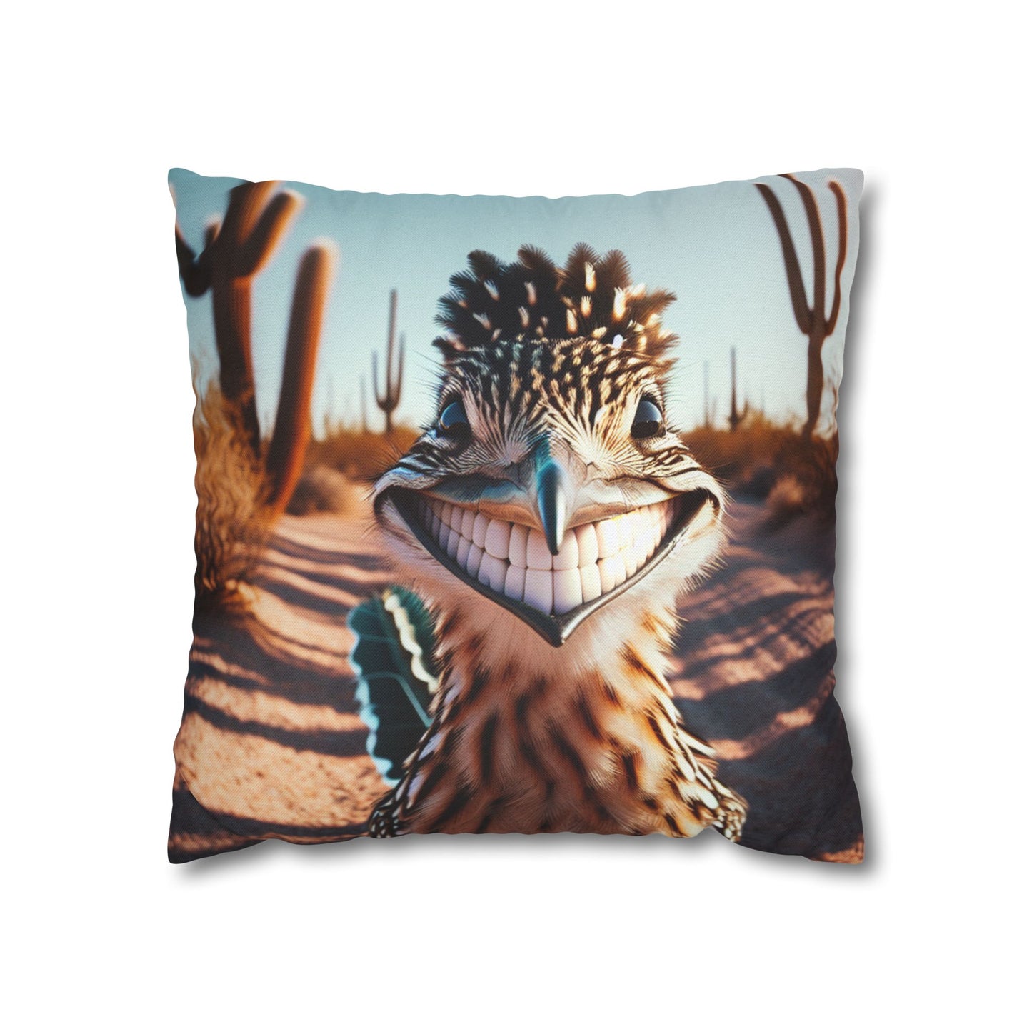 Spun Polyester Square Pillowcase