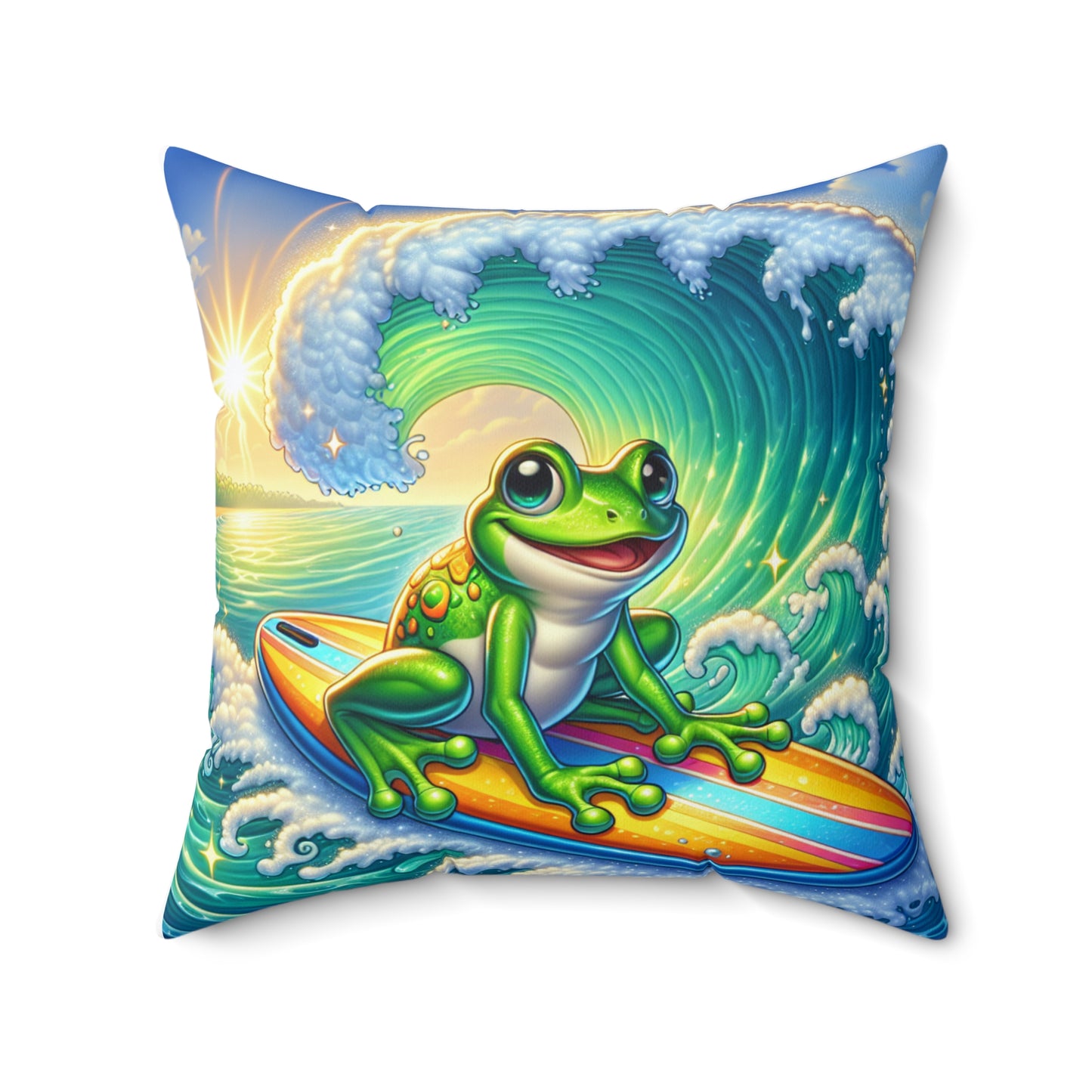 Spun Polyester Square Pillow