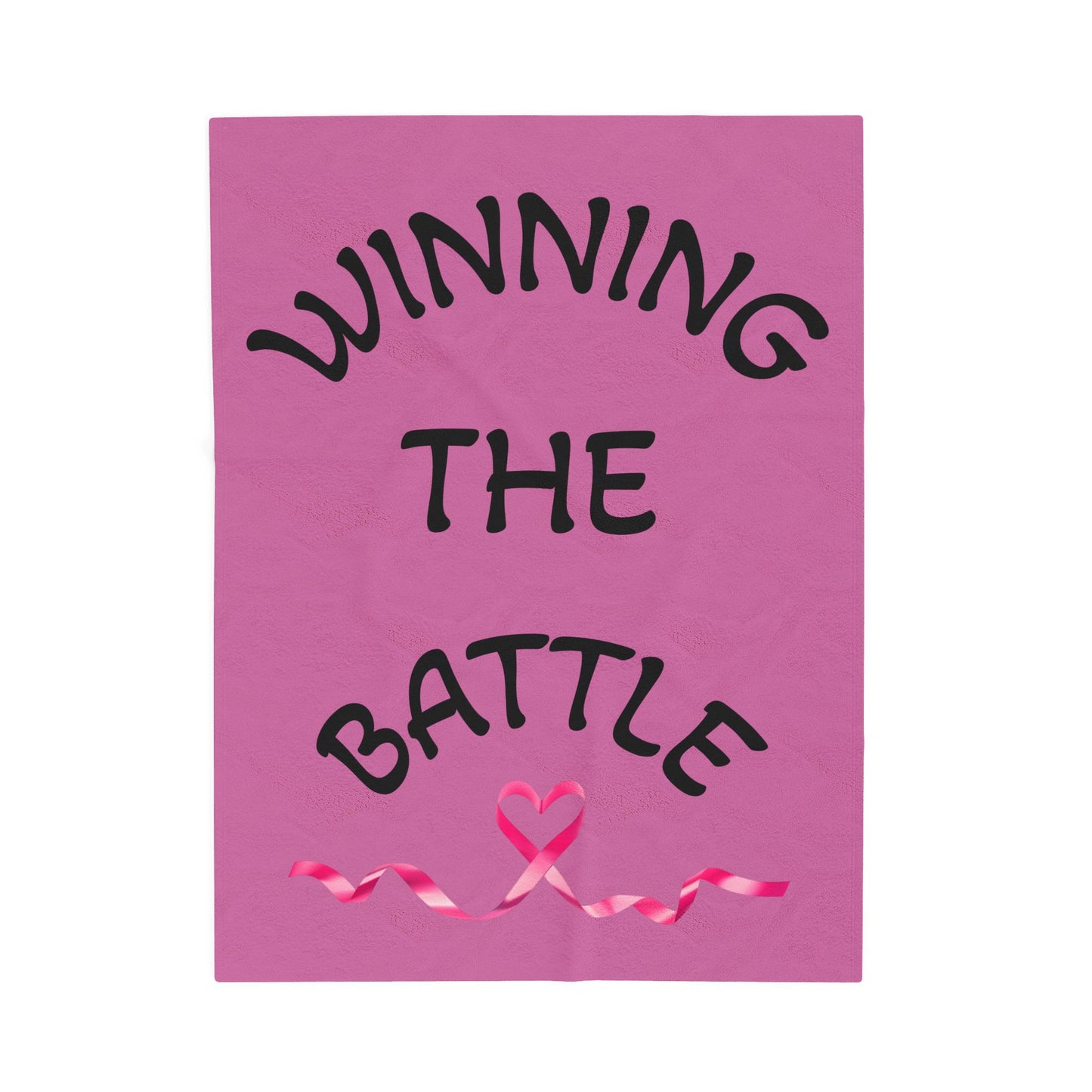 WINNING THE BATTLE blanket