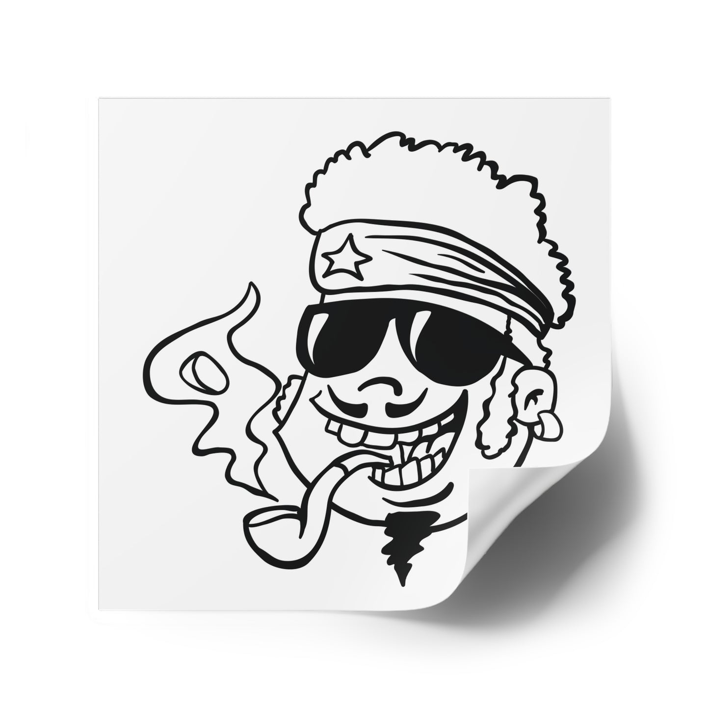Square Stickers, Indoor\Outdoor