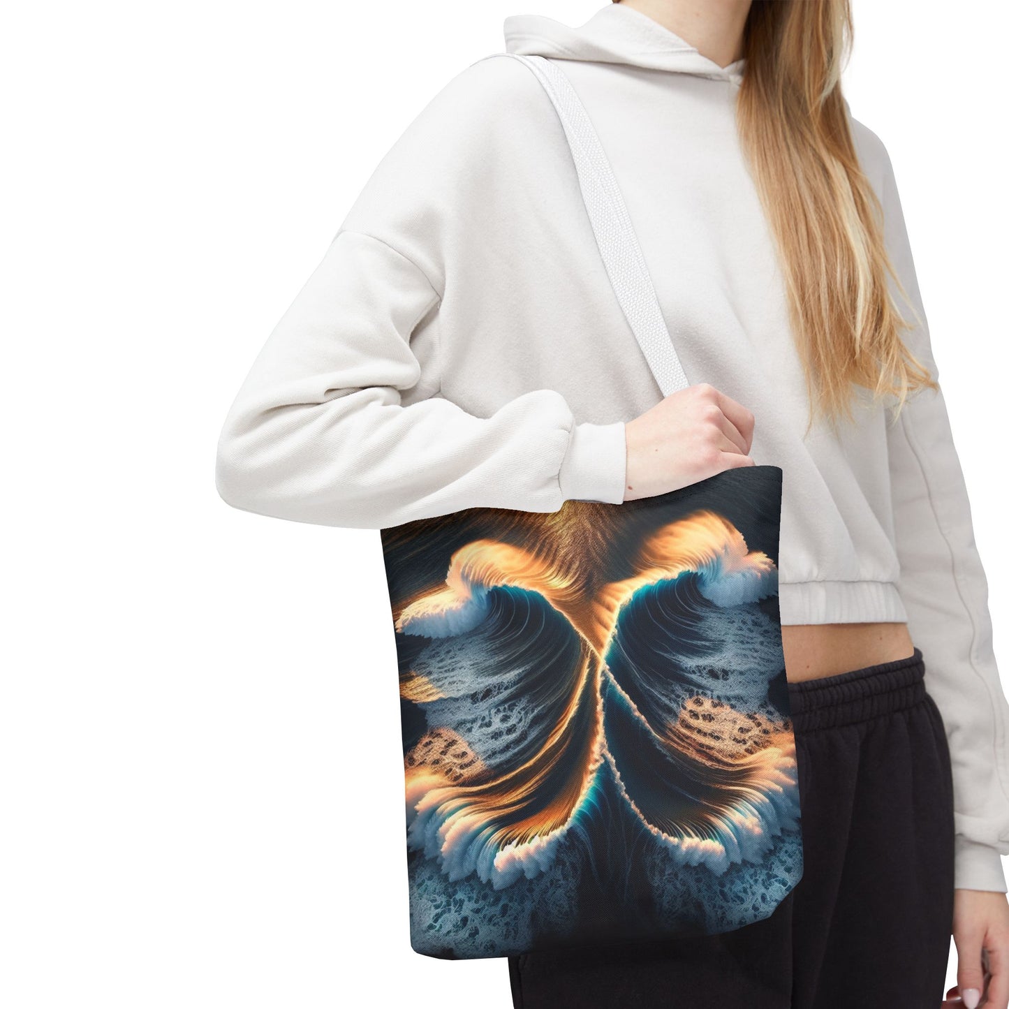 WAVES Tote Bag (AOP)