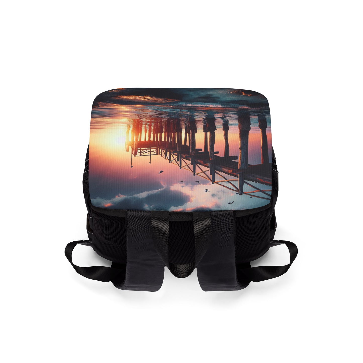 Unisex Casual Shoulder Backpack