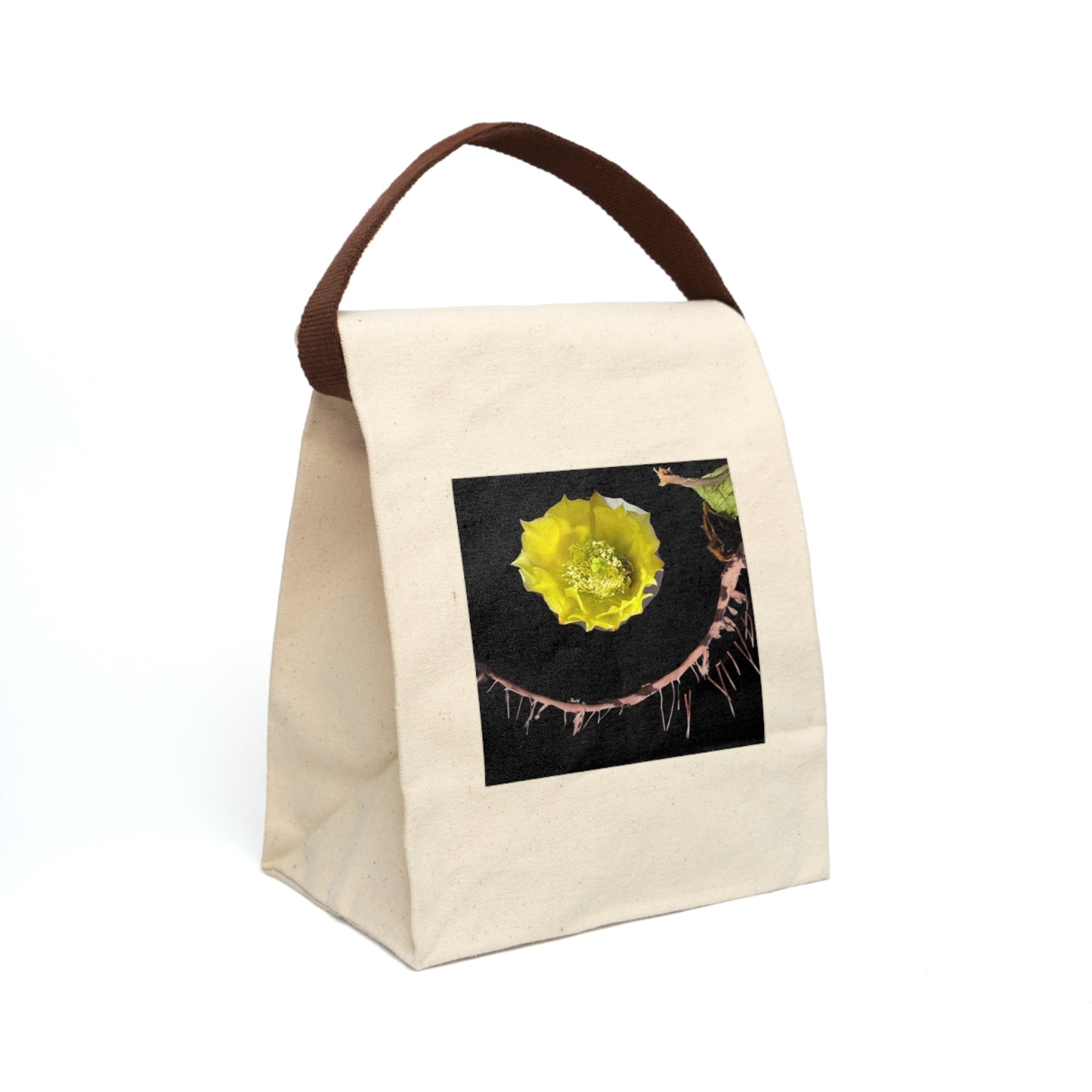 Canvas Lunch Bag With Strap