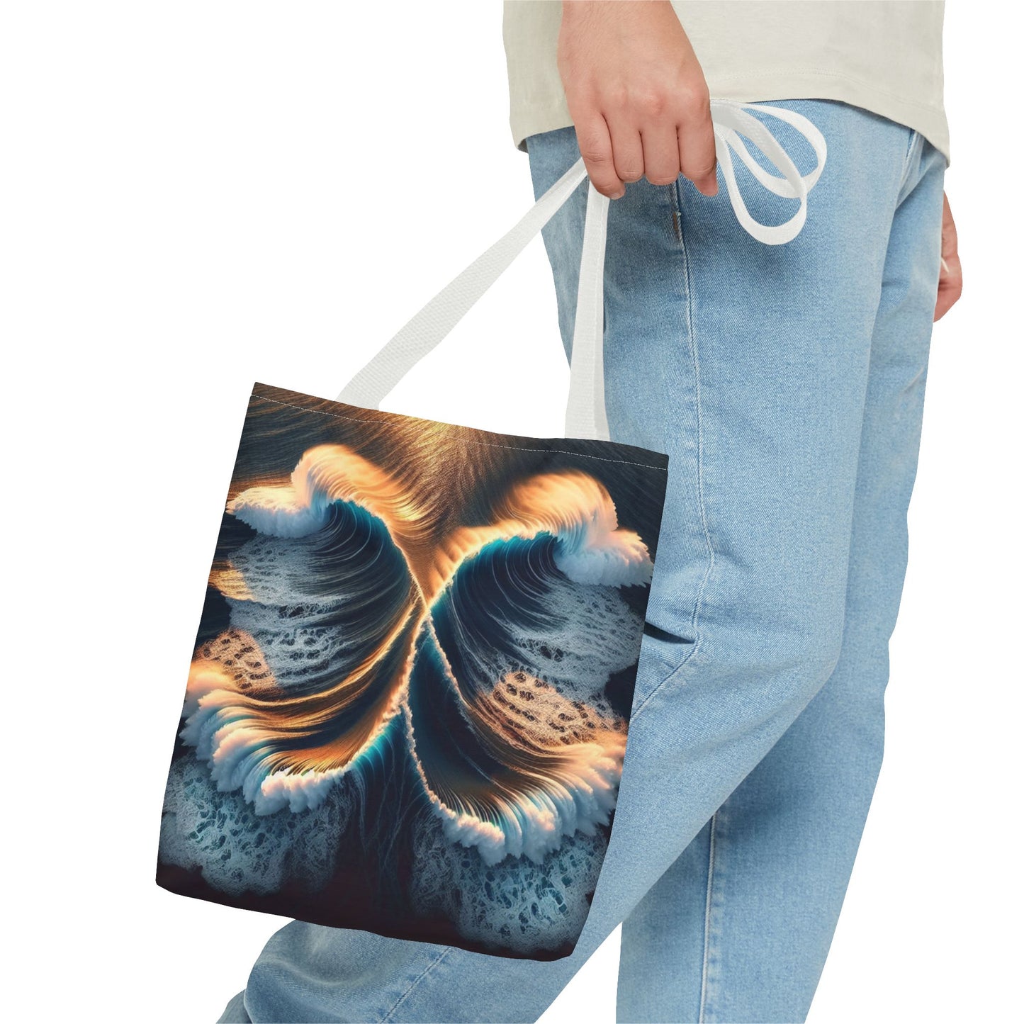 WAVES Tote Bag (AOP)