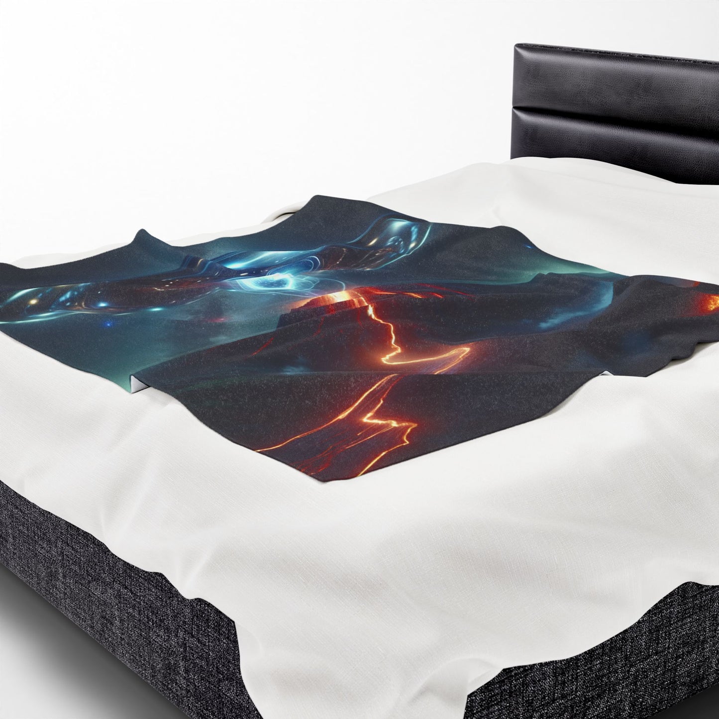 UFO Velveteen Plush Blanket