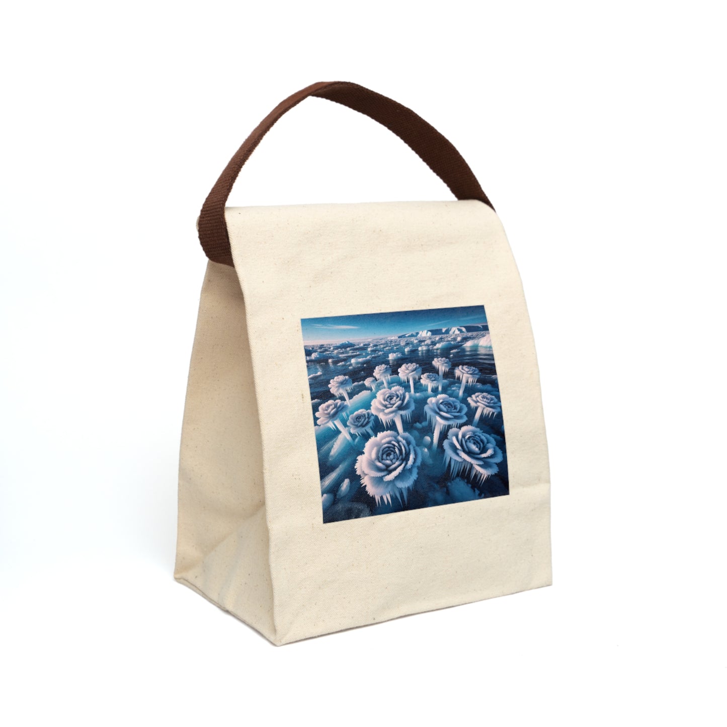 Canvas Lunch Bag With Strap