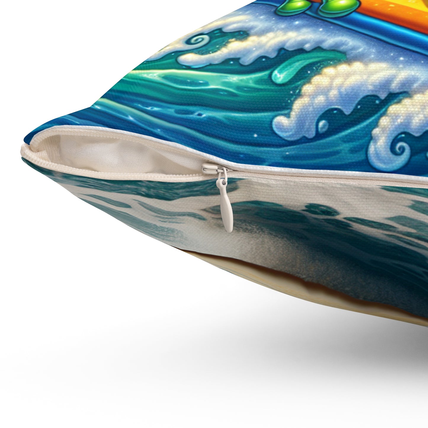 Spun Polyester Square Pillow