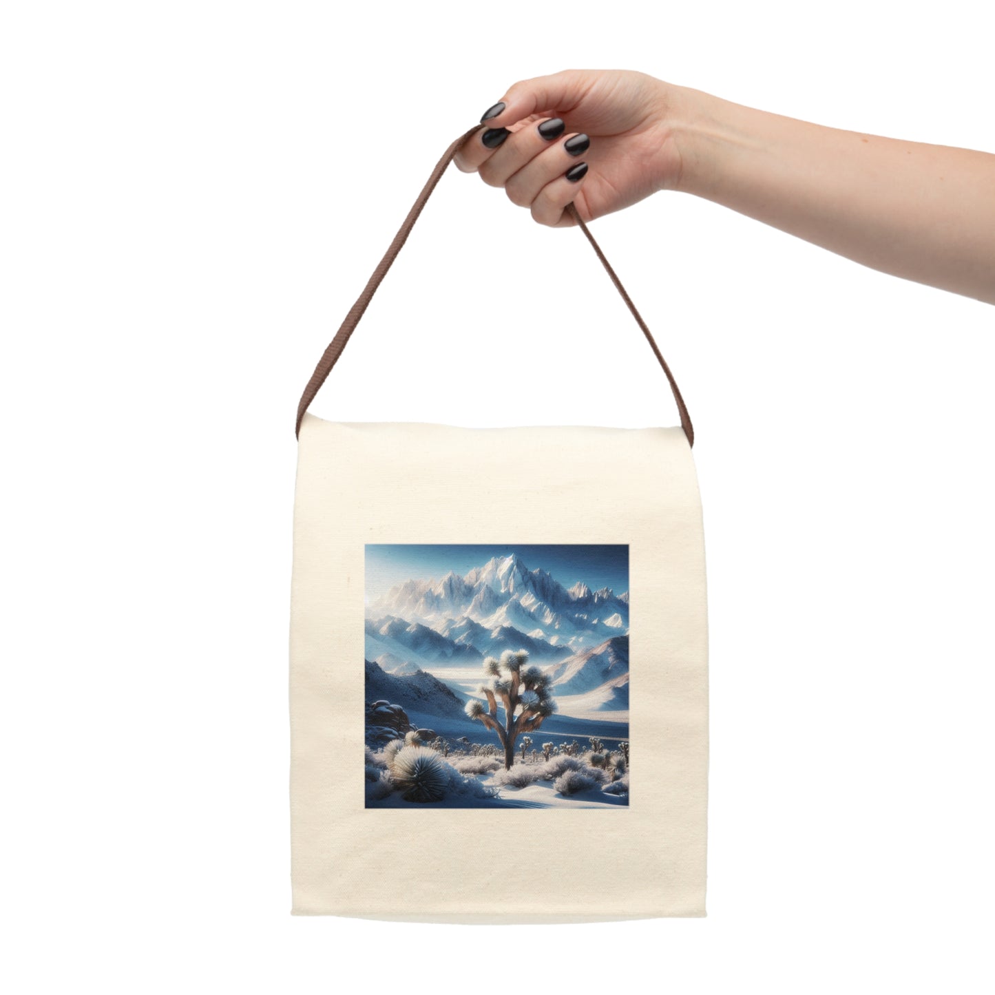 Canvas Lunch Bag With Strap