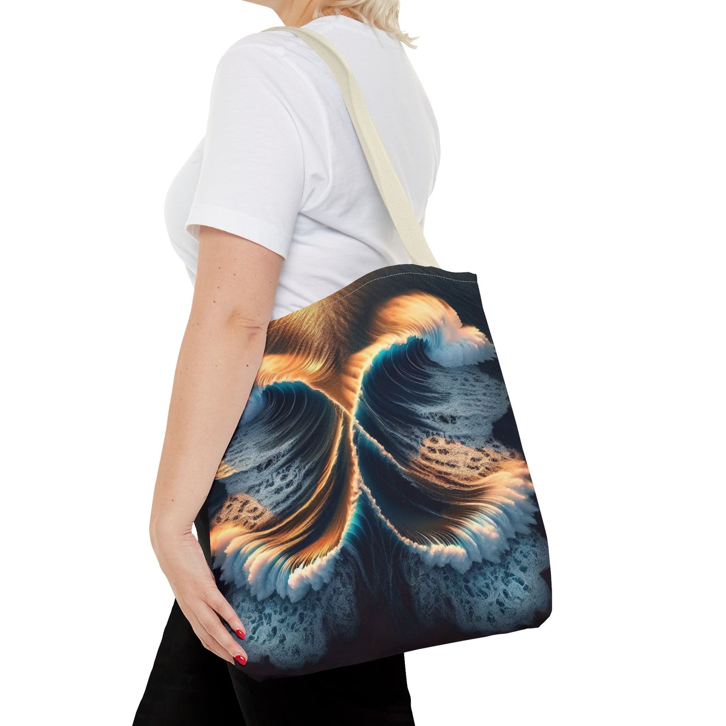 WAVES Tote Bag (AOP)