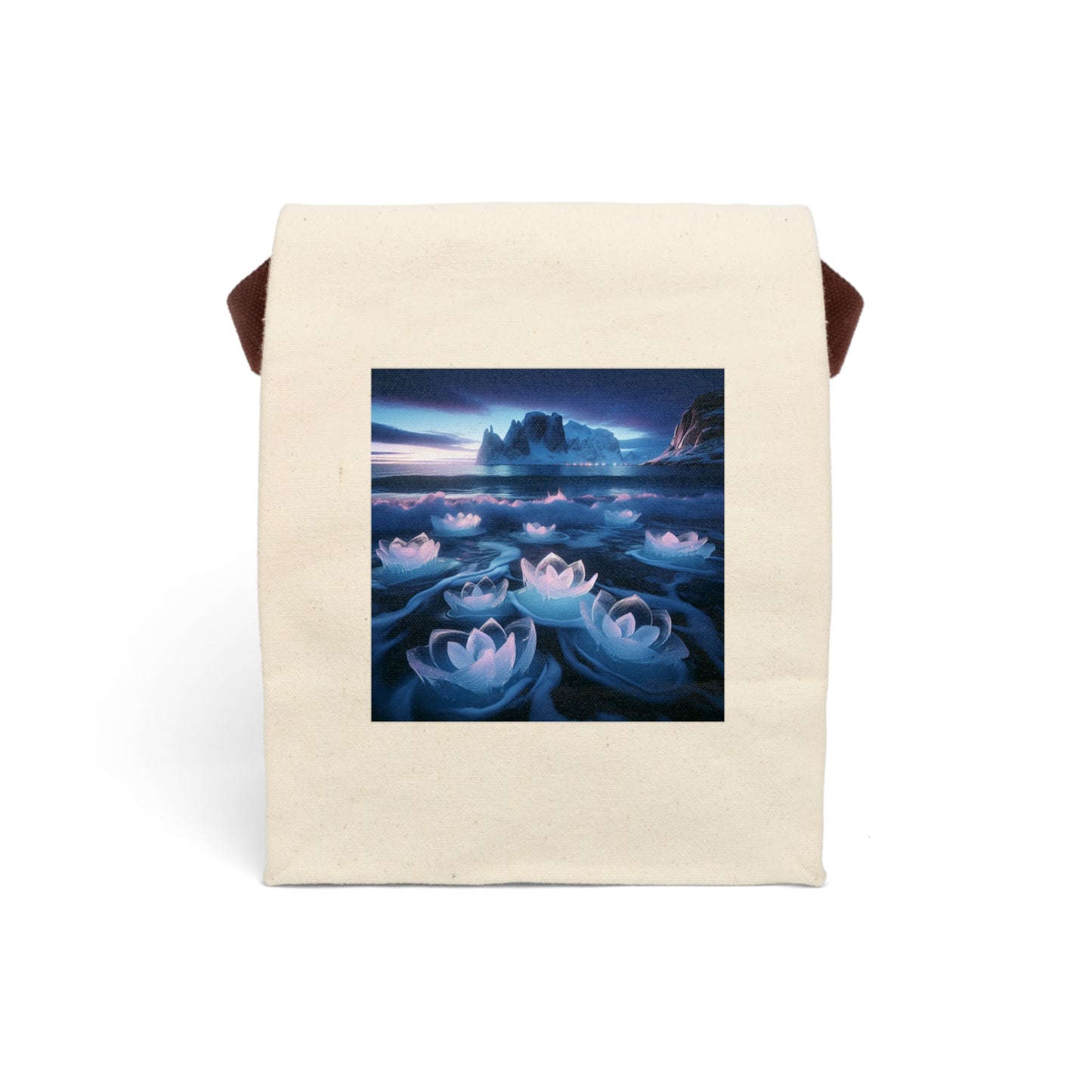 Canvas Lunch Bag With Strap