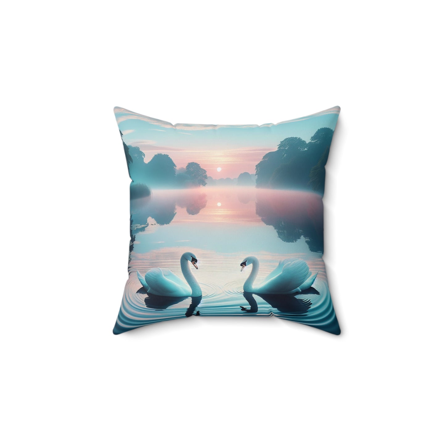 Spun Polyester Square Pillow