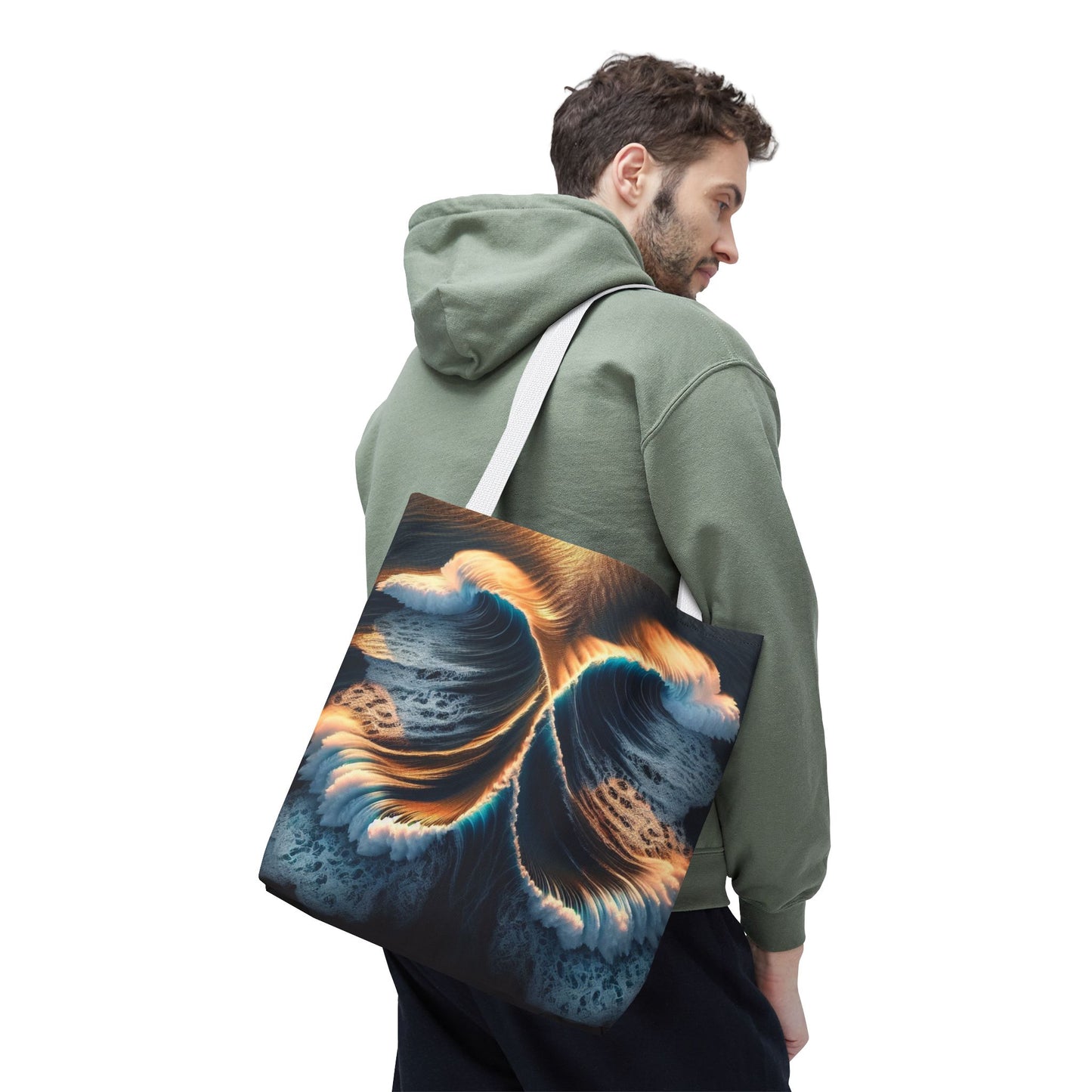 WAVES Tote Bag (AOP)