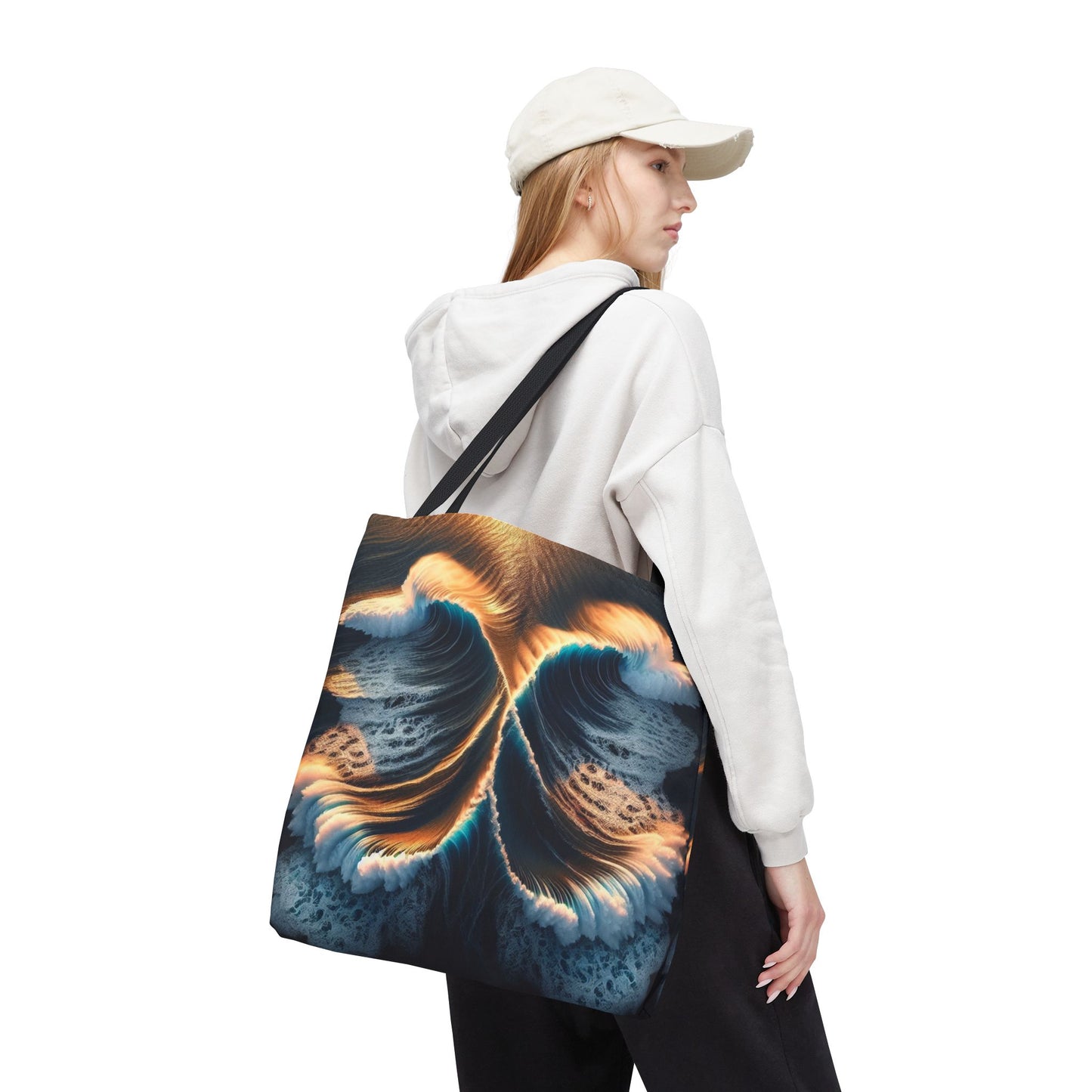 WAVES Tote Bag (AOP)