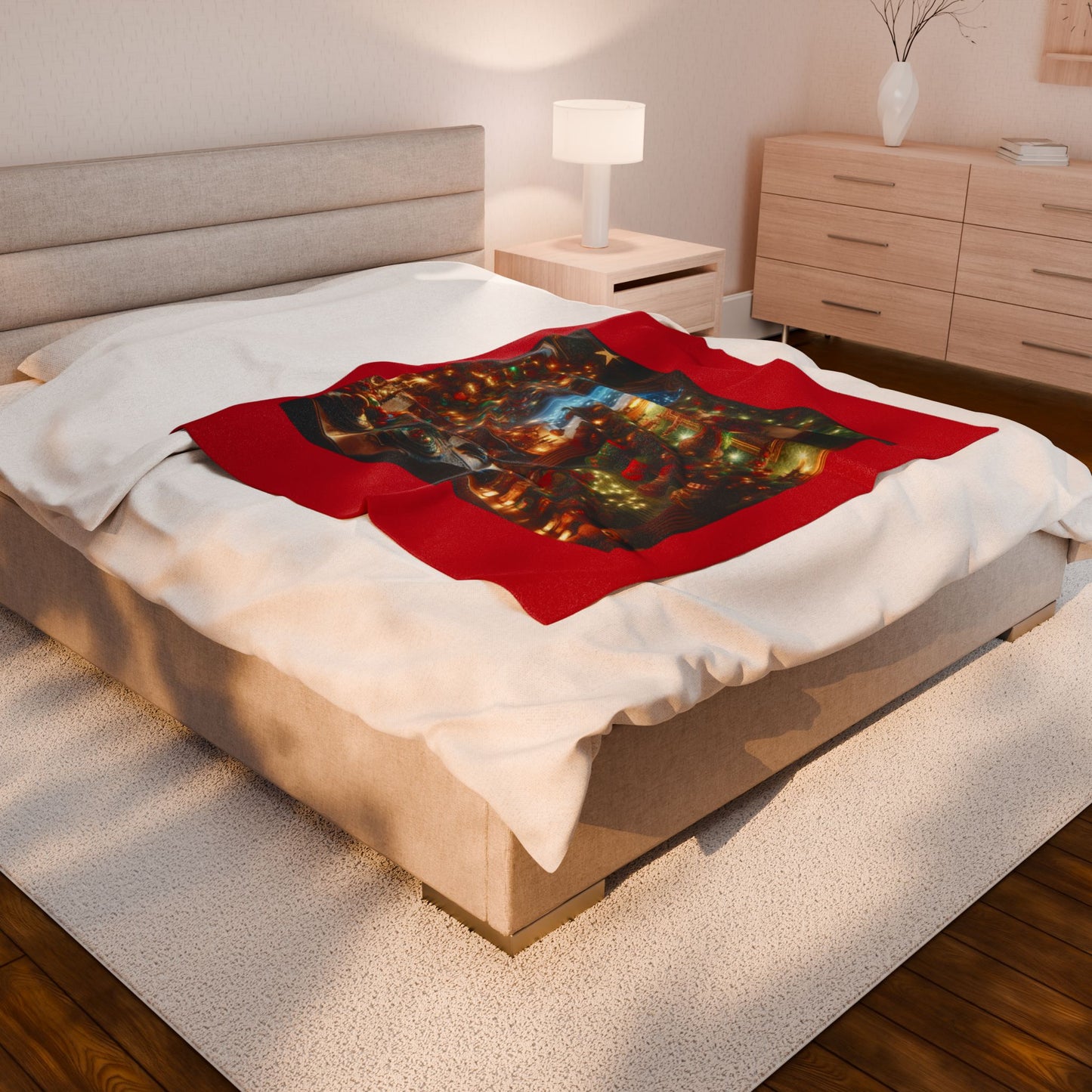 CHRISTMAS Velveteen Plush Blanket