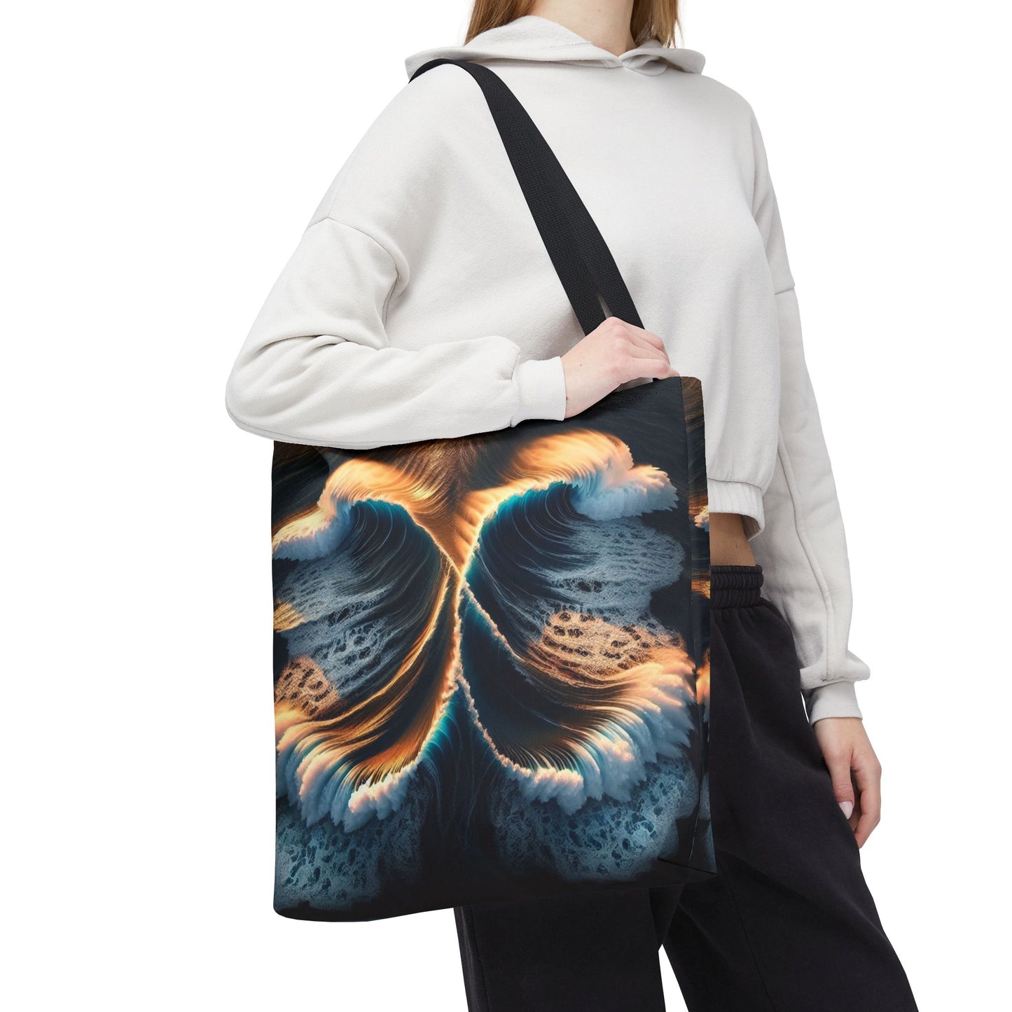 WAVES Tote Bag (AOP)
