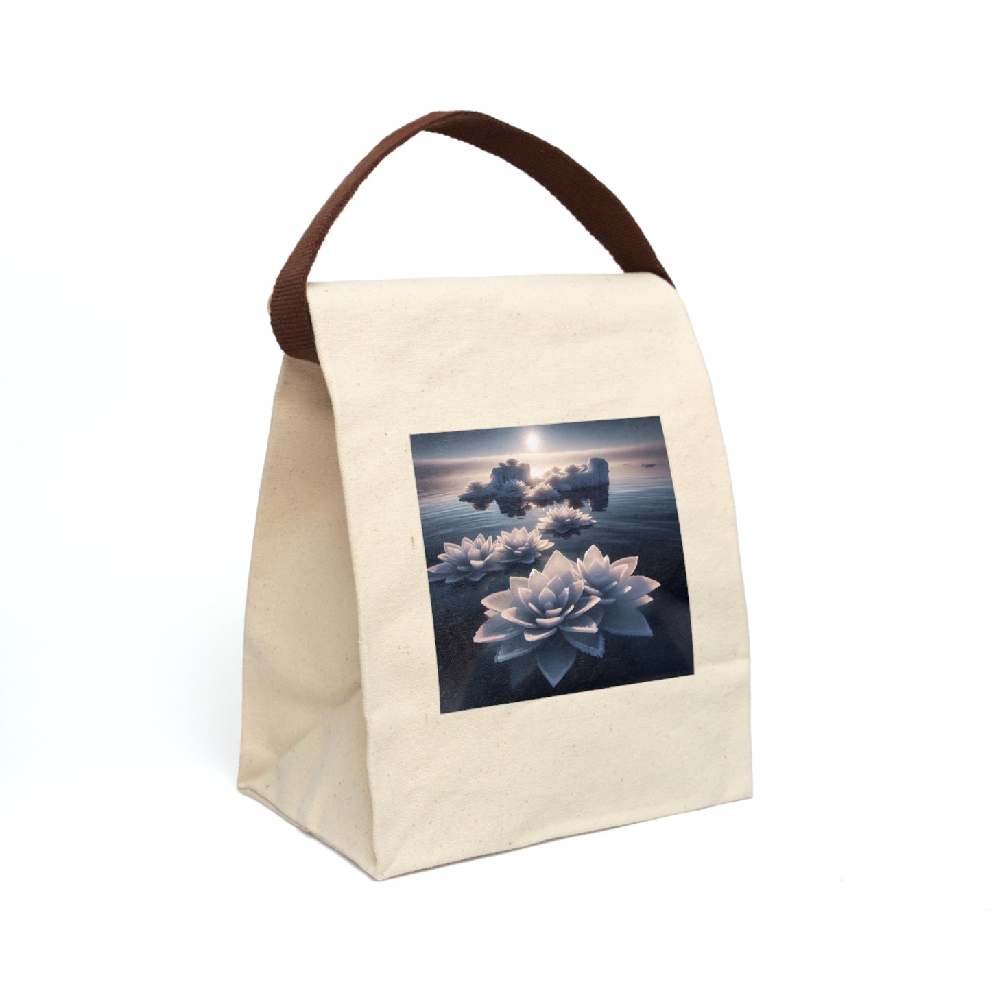 Canvas Lunch Bag With Strap