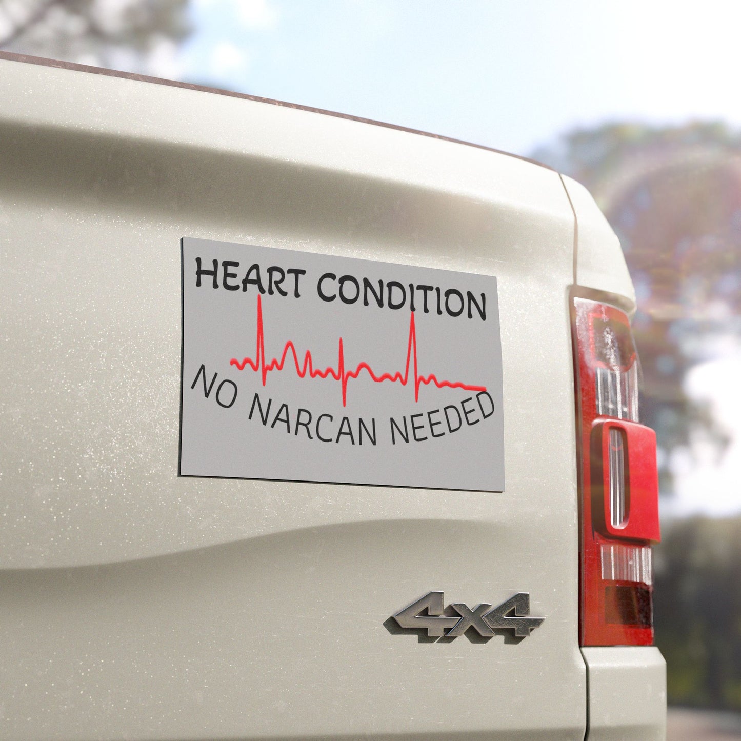 HEART CONDITION Car Magnets